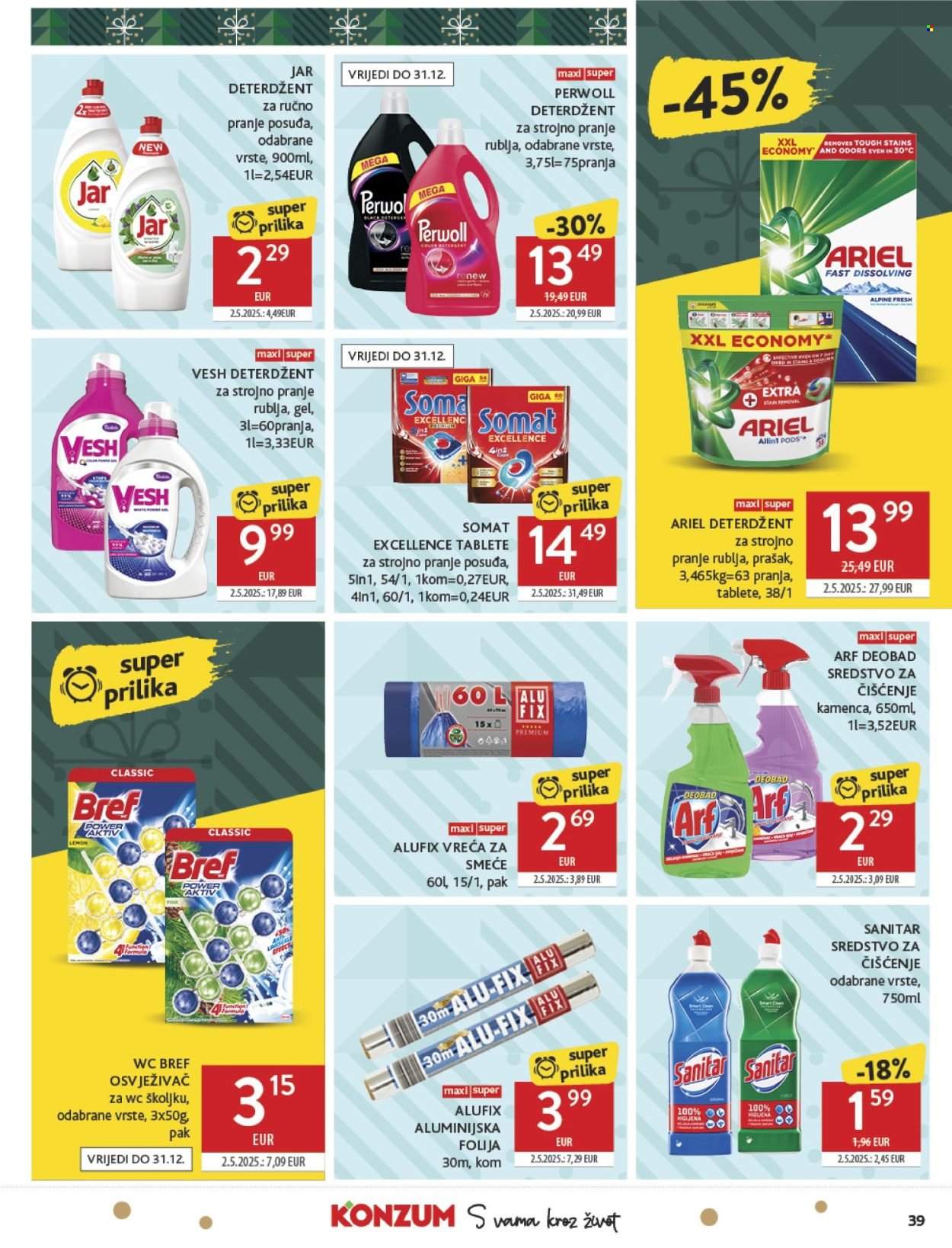 KONZUM katalog - Od srijede 03.12.2025.
