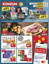 KONZUM katalog - Od srijede 03.12.2025.