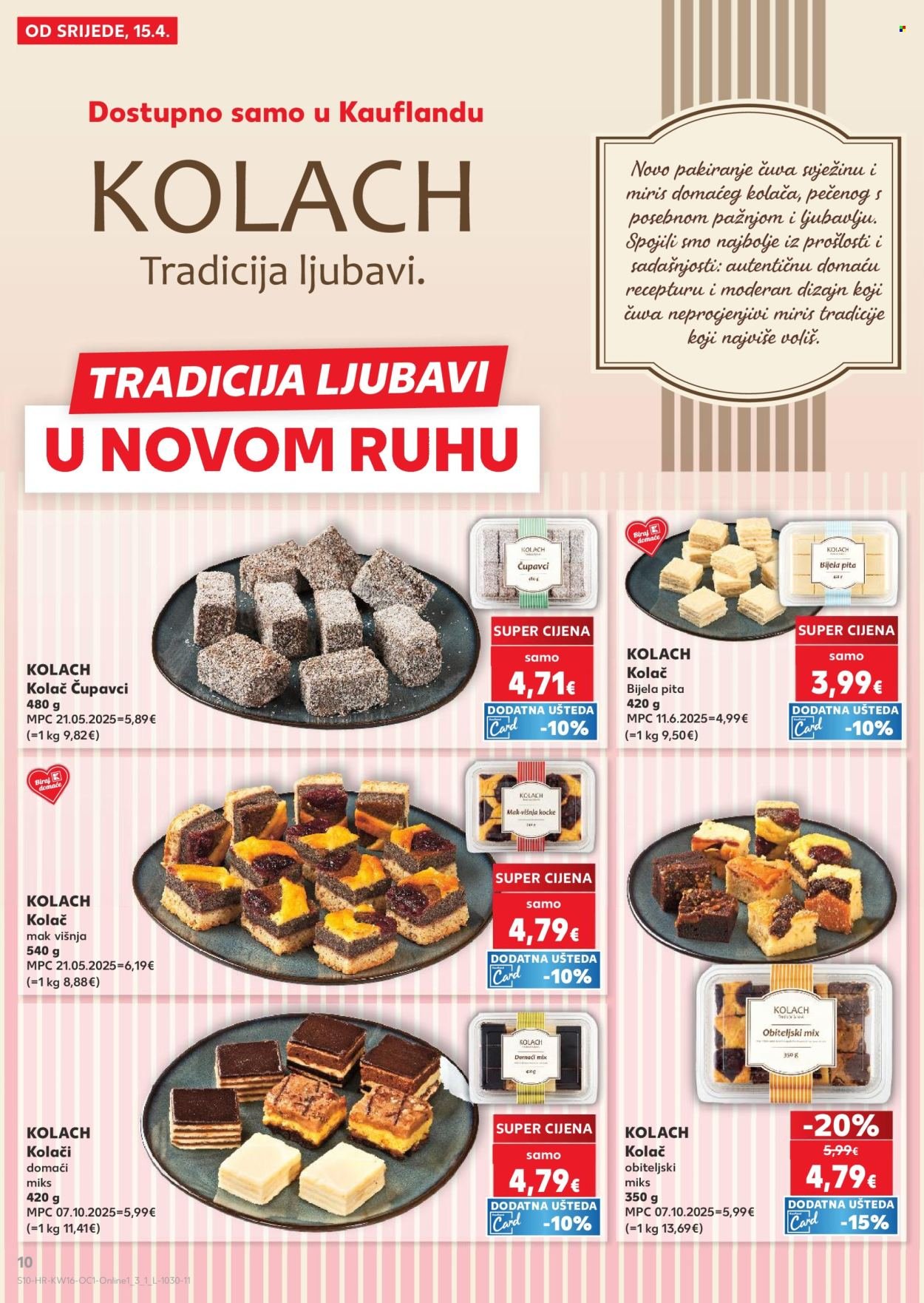 KAUFLAND katalog - Od srijede 15.04.2026.