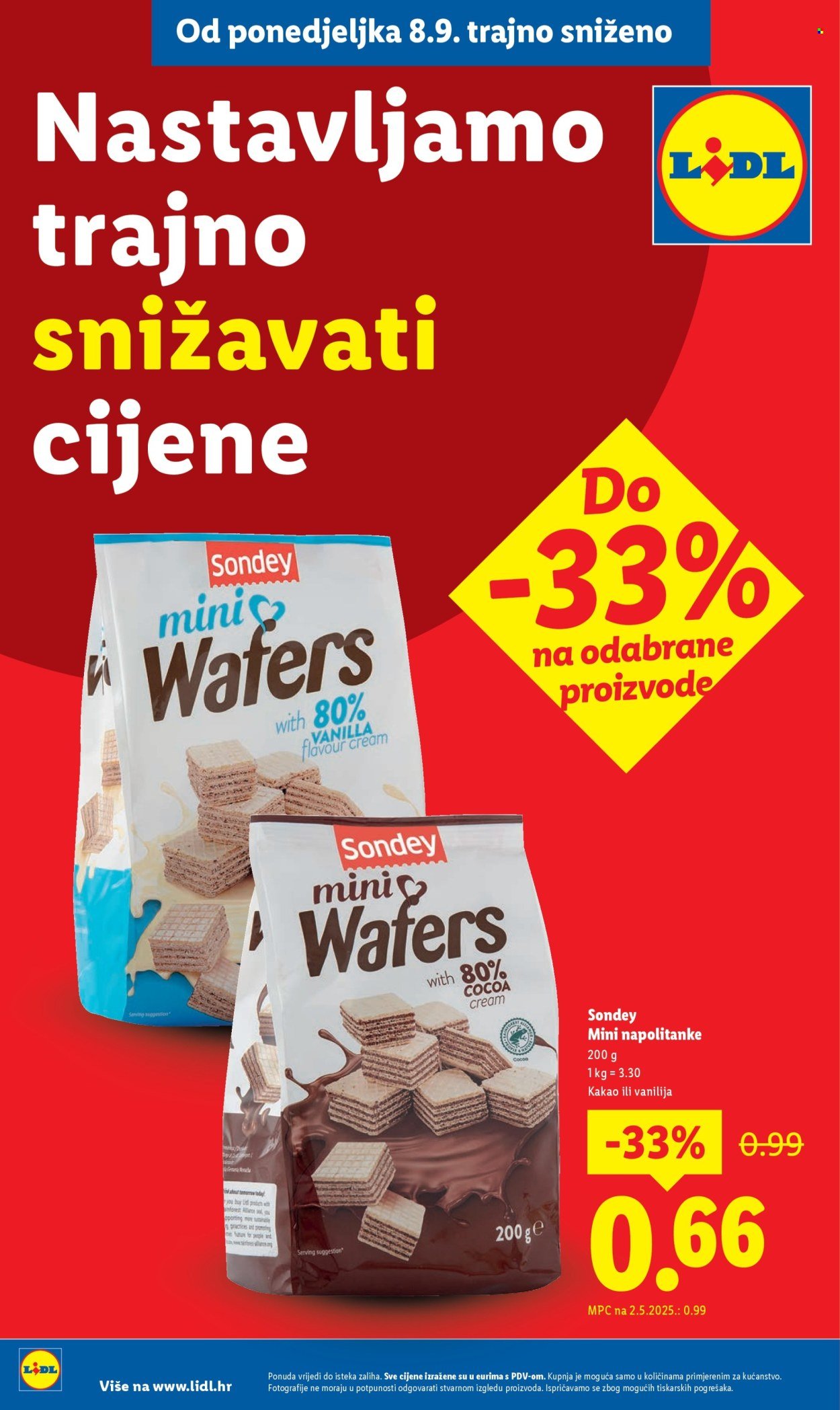 LIDL katalog - Nastavljamo trajno snižavati cijene