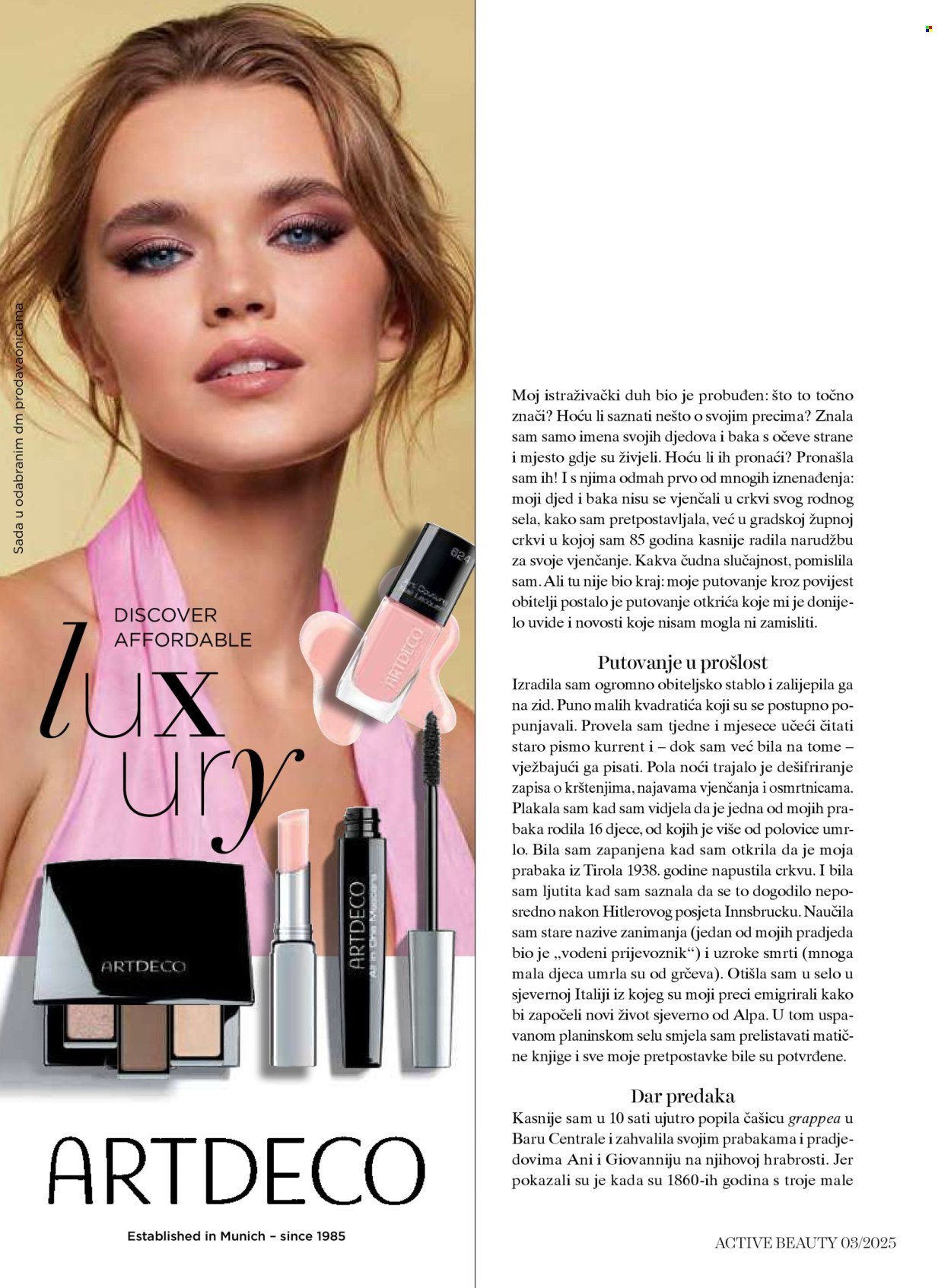 DM katalog - ACTIVE BEAUTY časopis