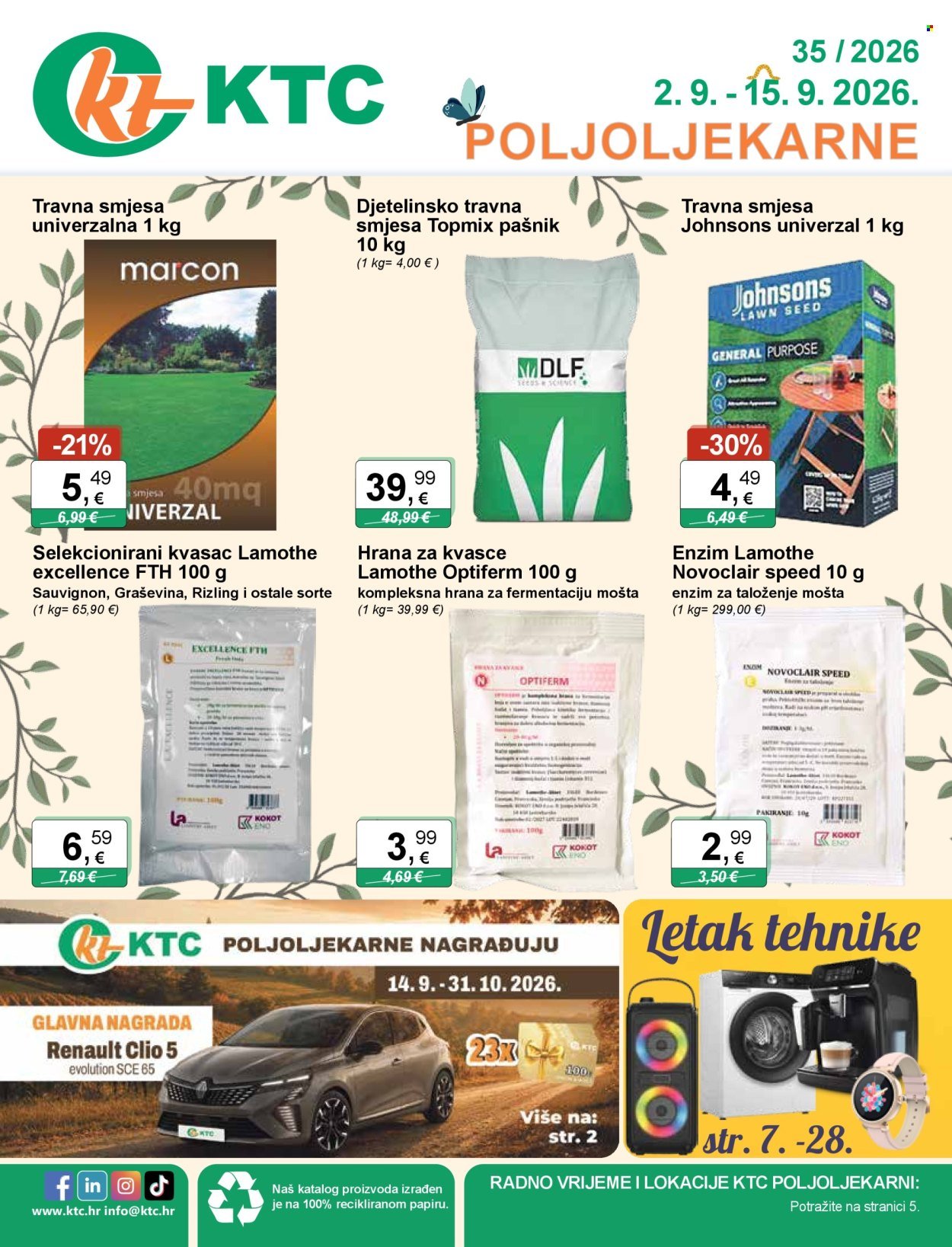 KTC katalog - POLJOLJEKARNE