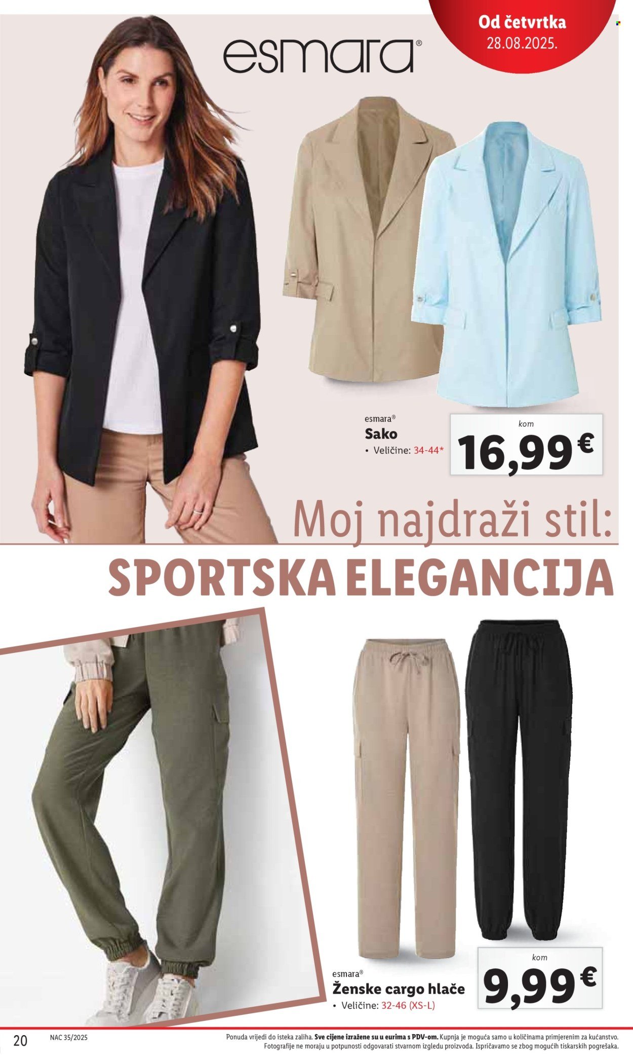 LIDL katalog - Od četvrtka 28.08.2025.