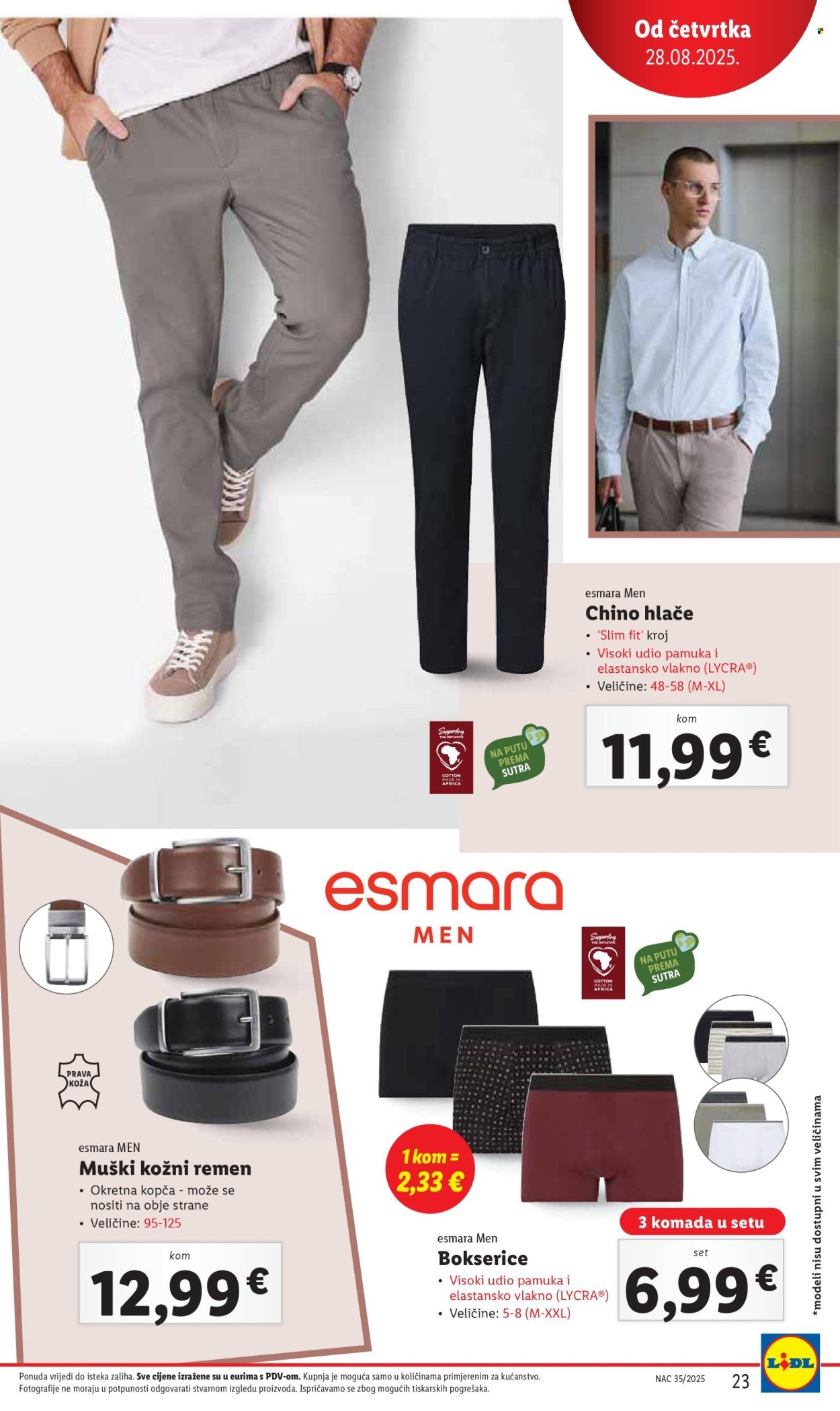 LIDL katalog - Od četvrtka 28.08.2025.