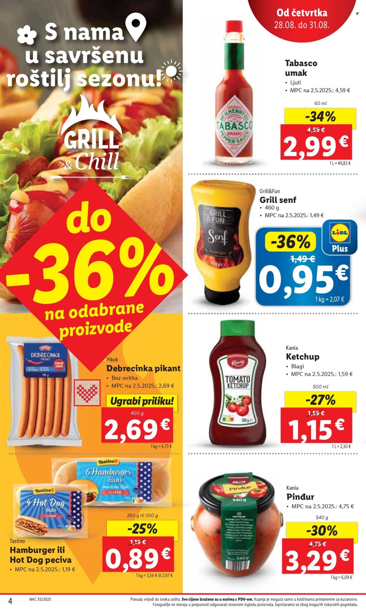 LIDL katalog - Od četvrtka 28.08.2025.