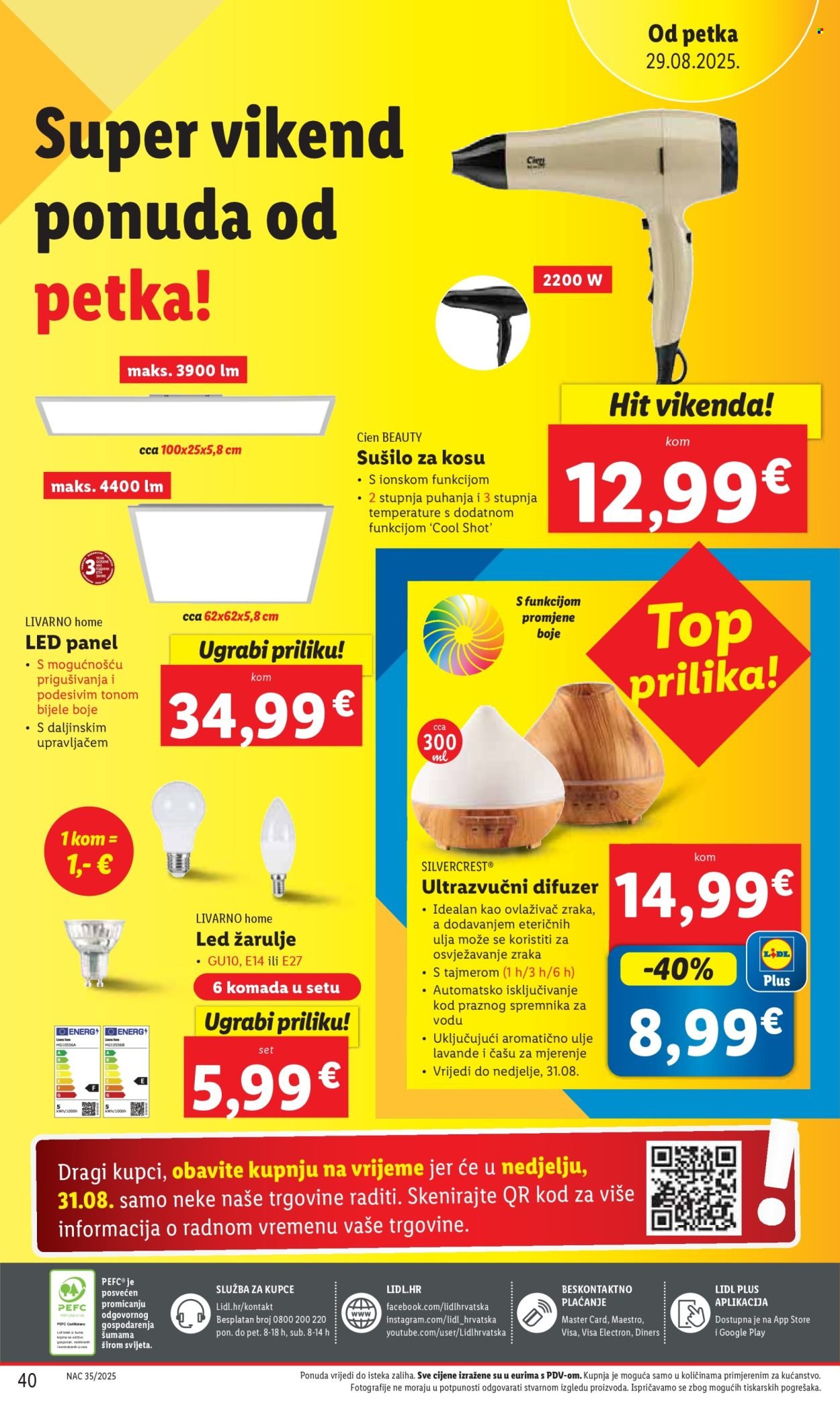 LIDL katalog - Od četvrtka 28.08.2025.