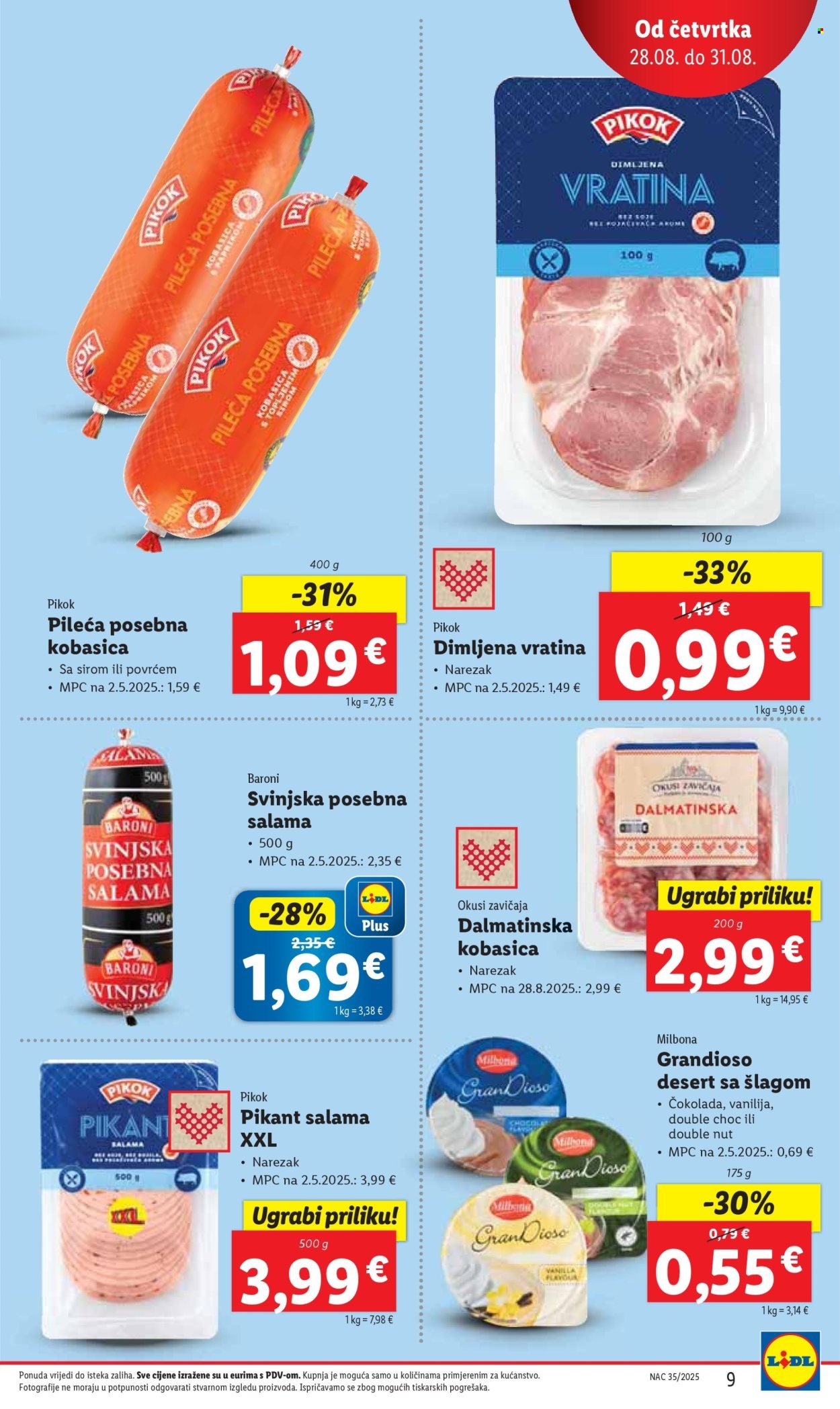 LIDL katalog - Od četvrtka 28.08.2025.