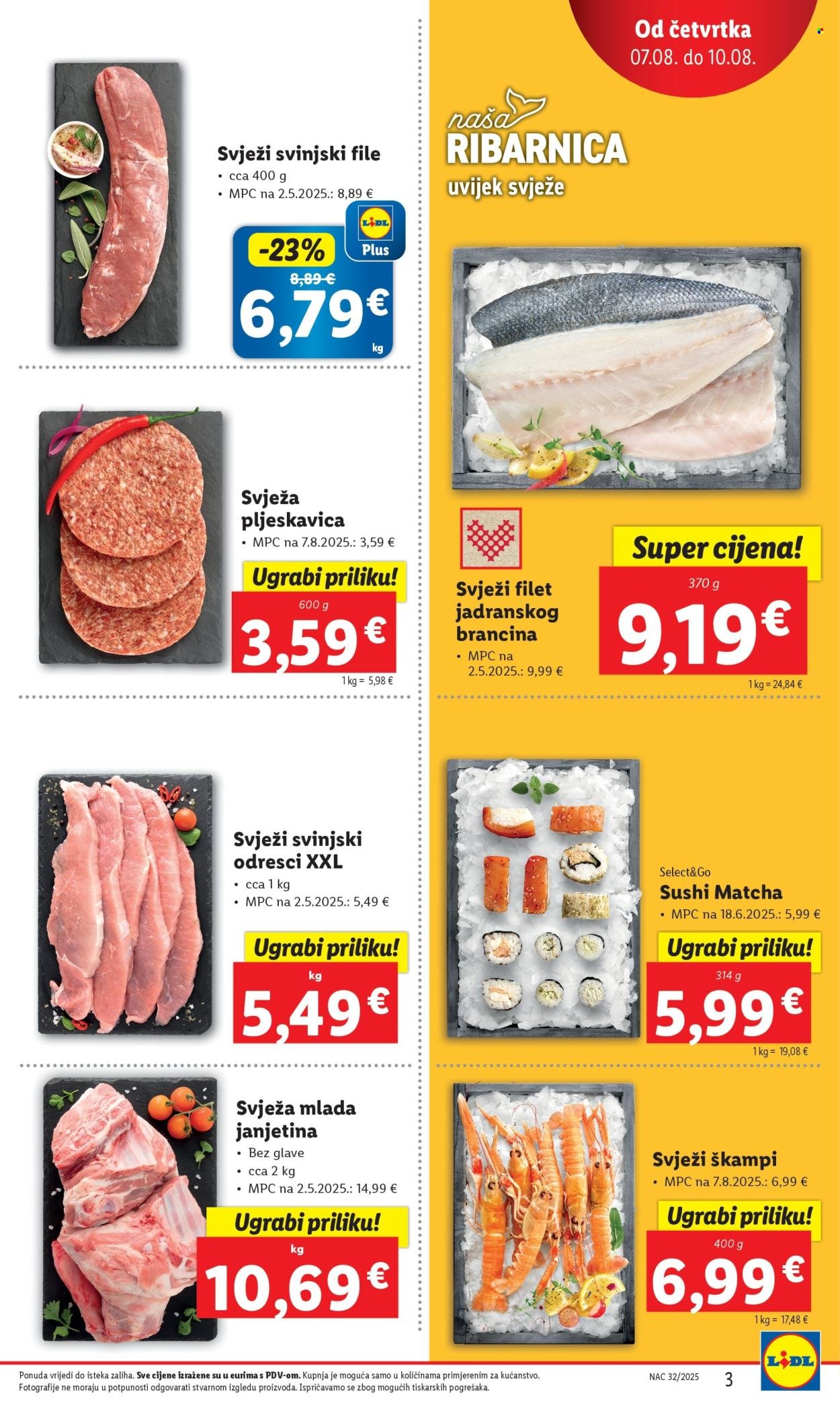 LIDL katalog - Od četvrtka 07.08.2025.