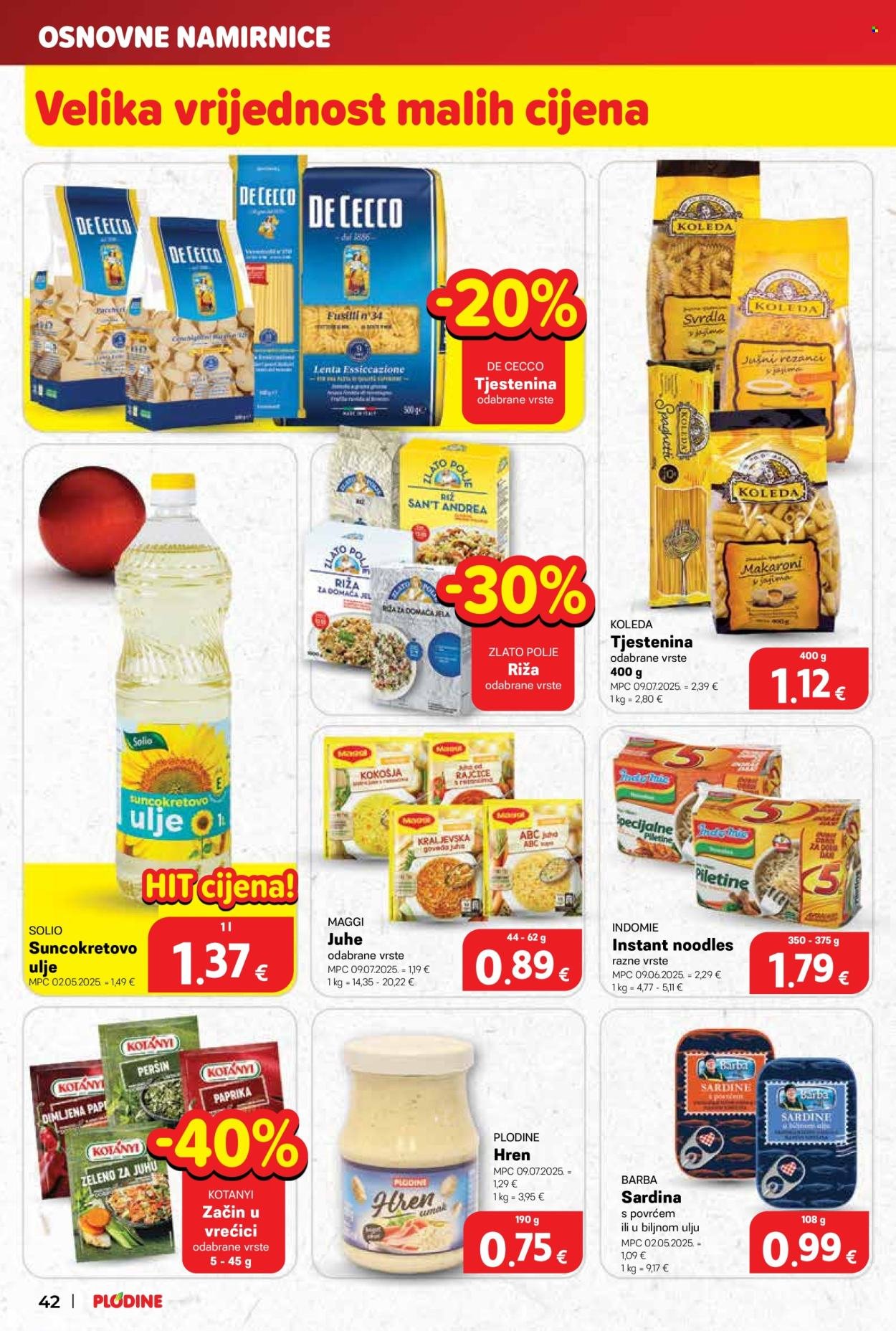 PLODINE katalog - OTVORENJE DRENOVA