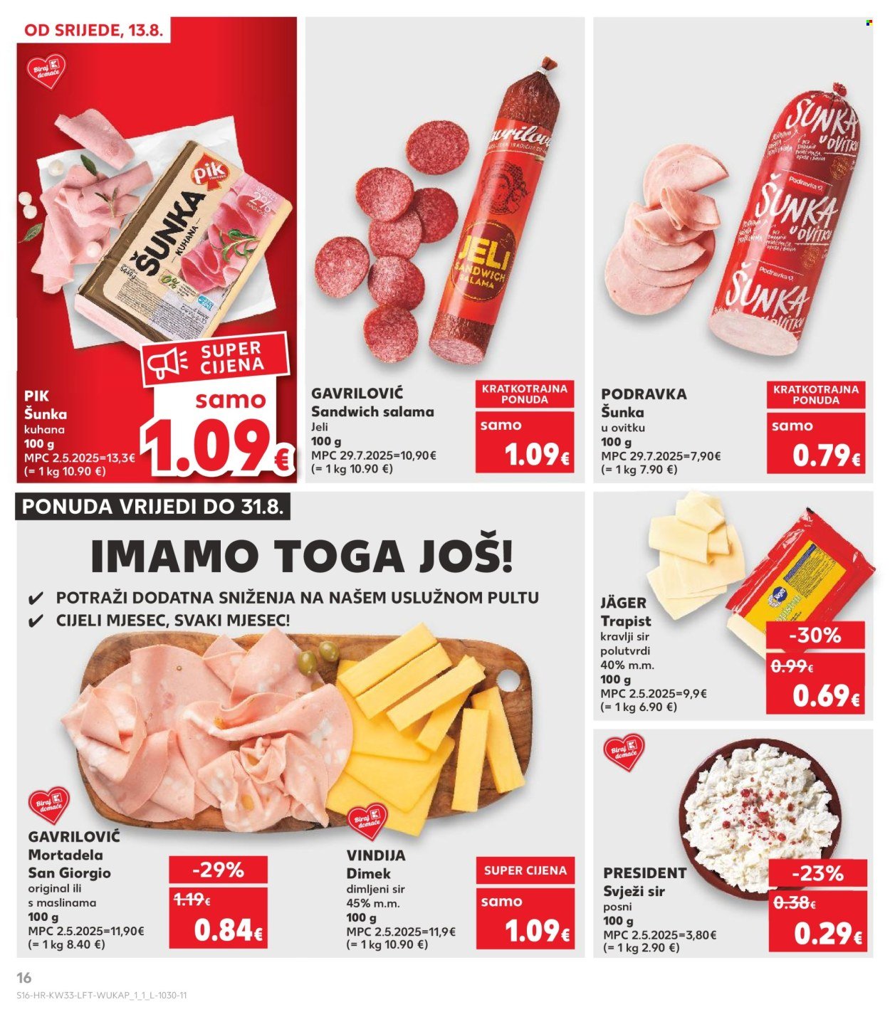 KAUFLAND katalog - Od srijede 13.08.2025.