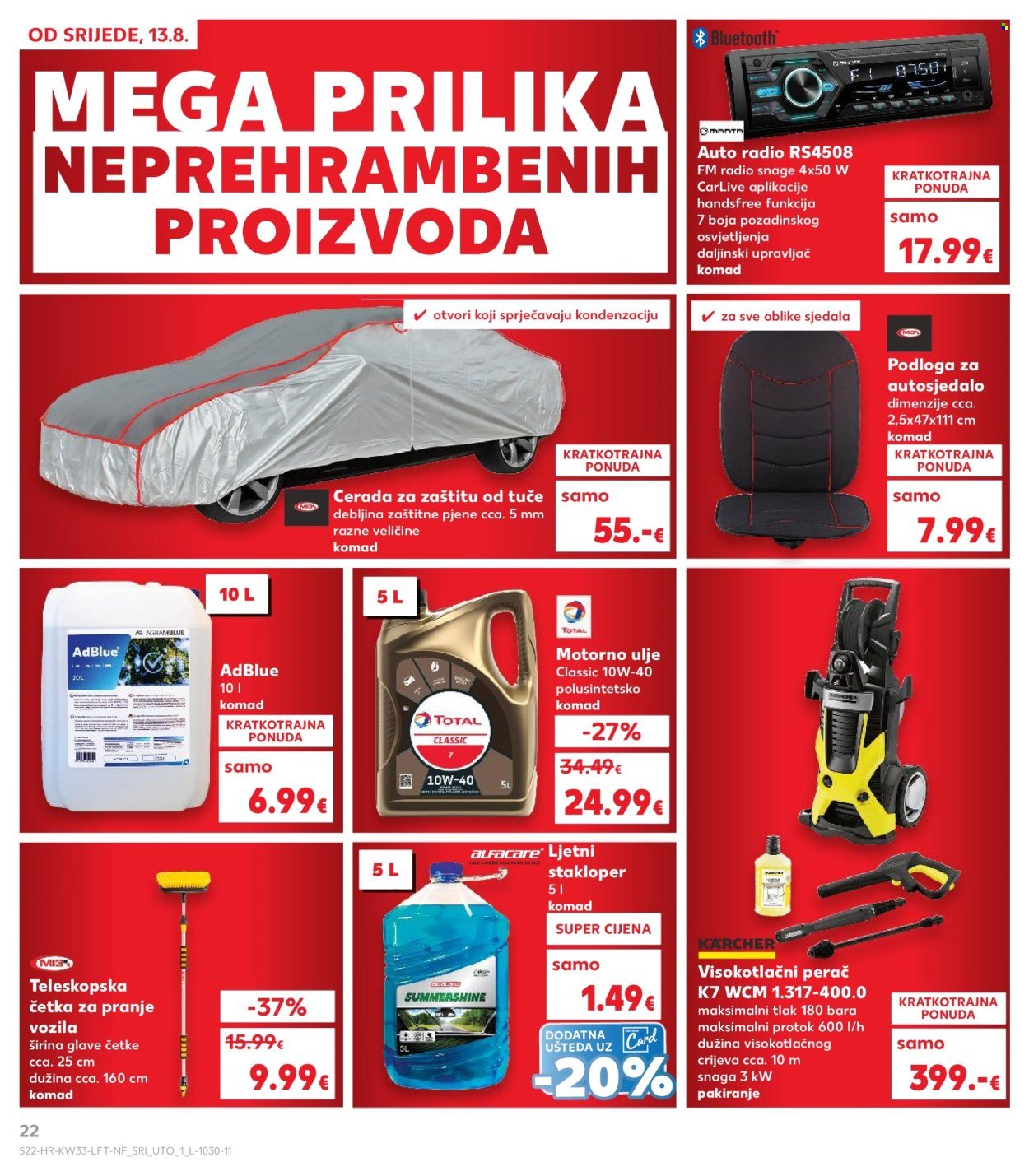 KAUFLAND katalog - Od srijede 13.08.2025.