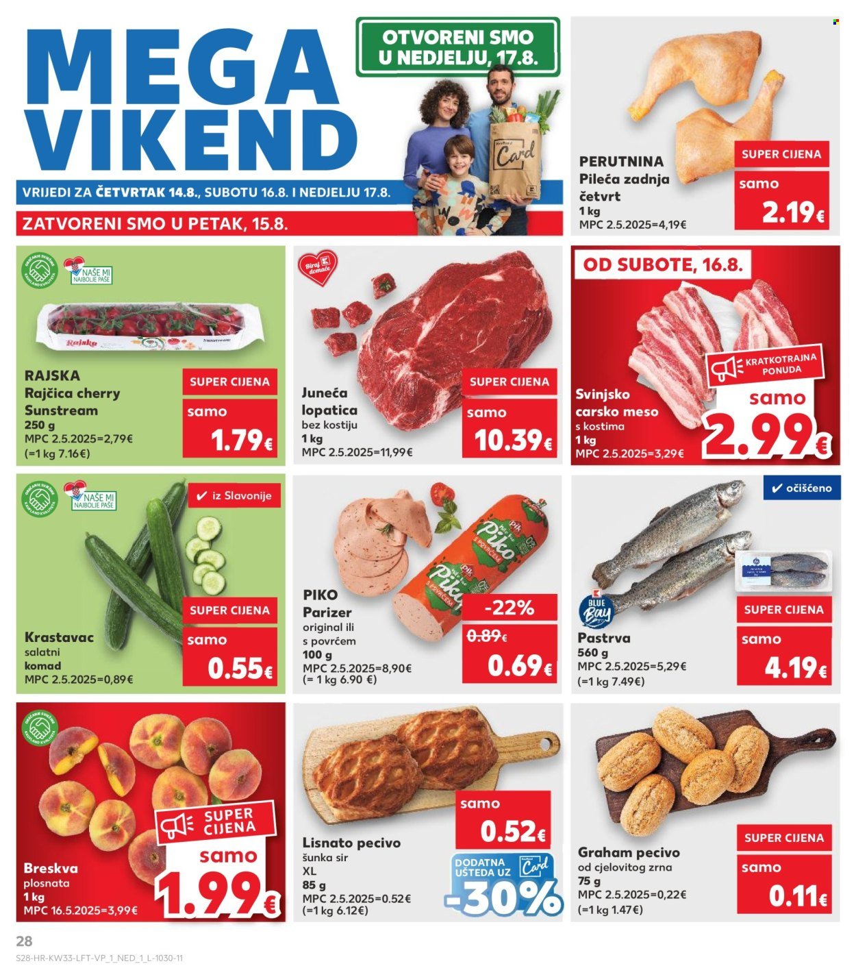 KAUFLAND katalog - Od srijede 13.08.2025.