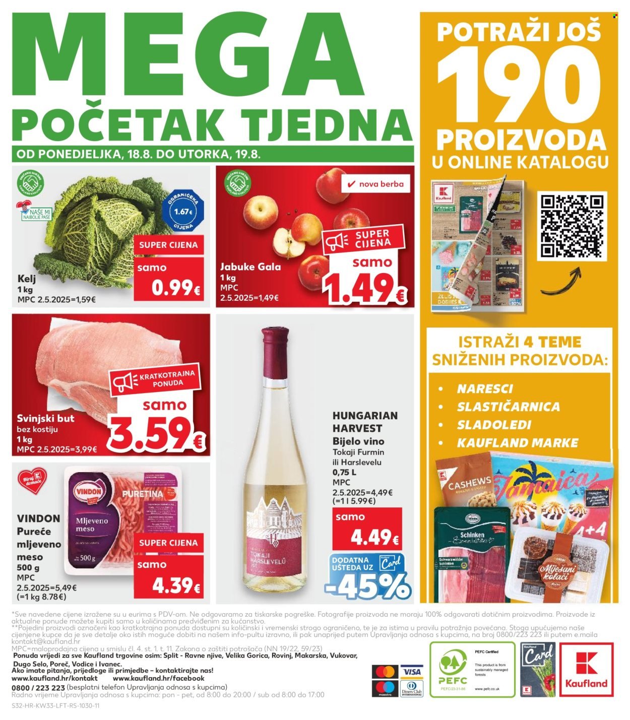 KAUFLAND katalog - Od srijede 13.08.2025.