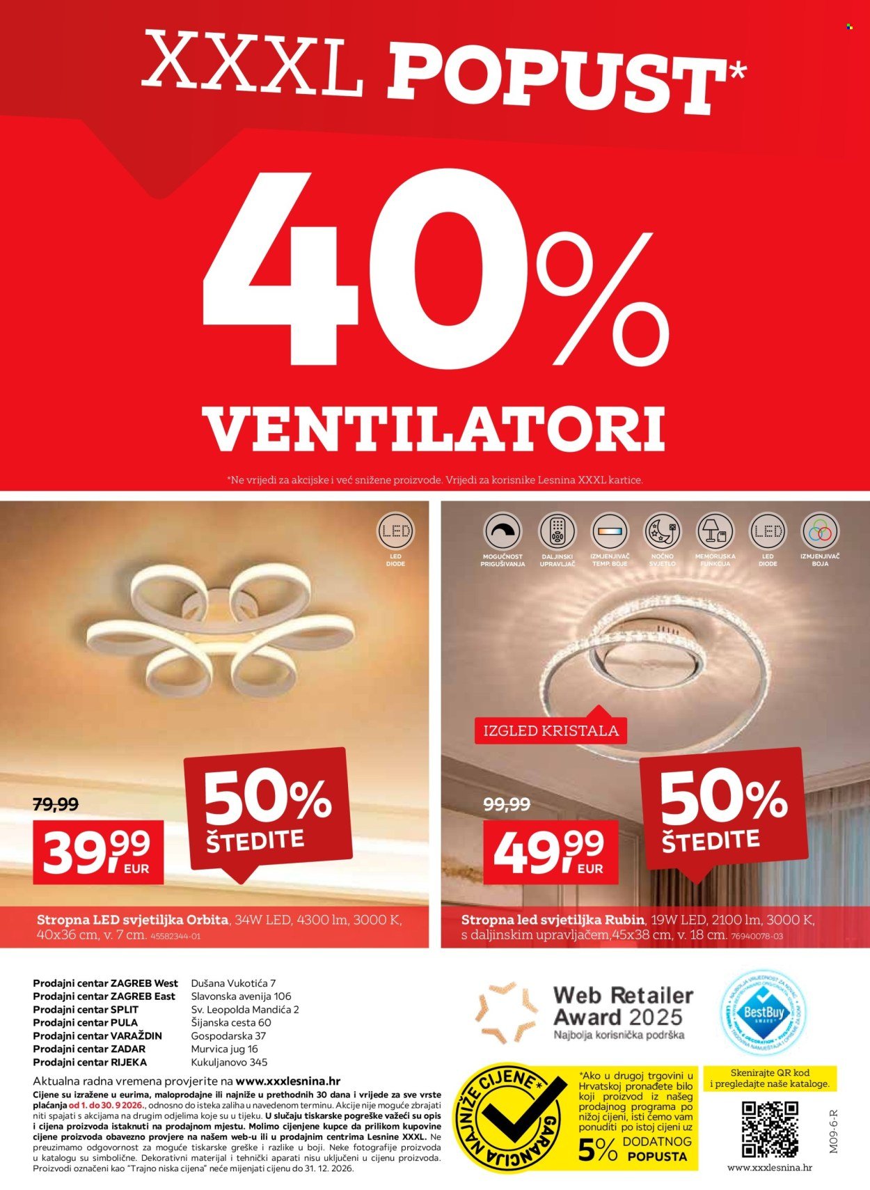 LESNINA katalog - Mjesečna ponuda rasvjete