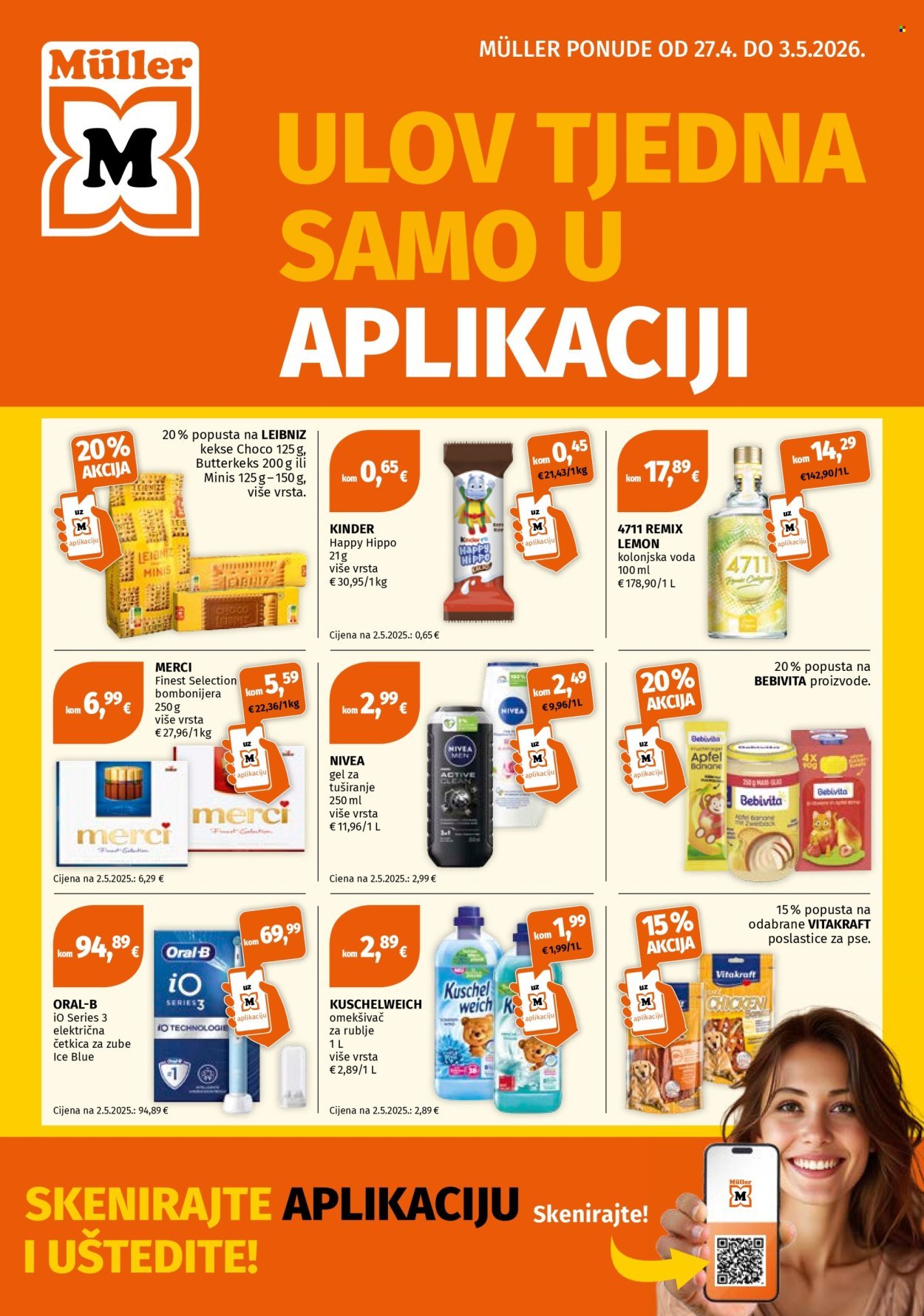 MÜLLER katalog - ULOV TJEDNA U APLIKACIJI!