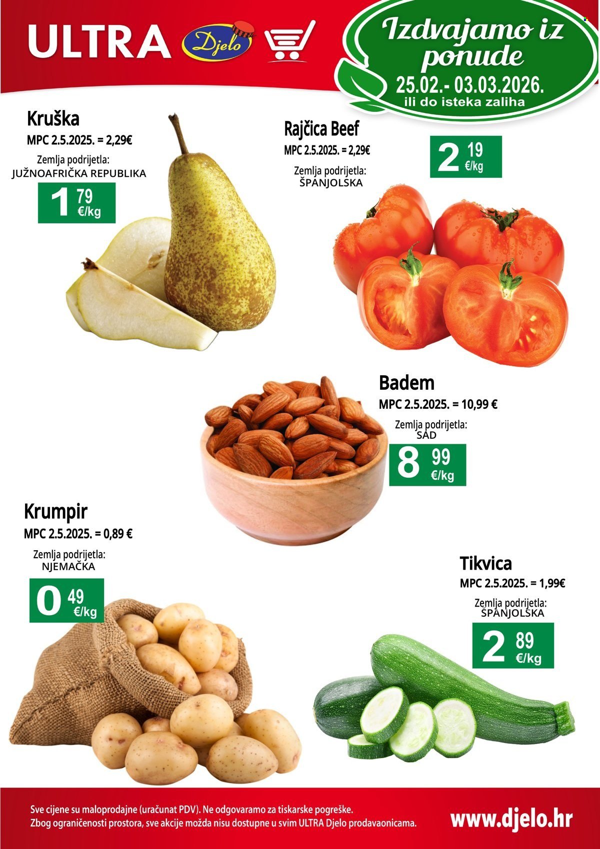 DJELO katalog - SVJEŽE VOĆE I POVRĆE