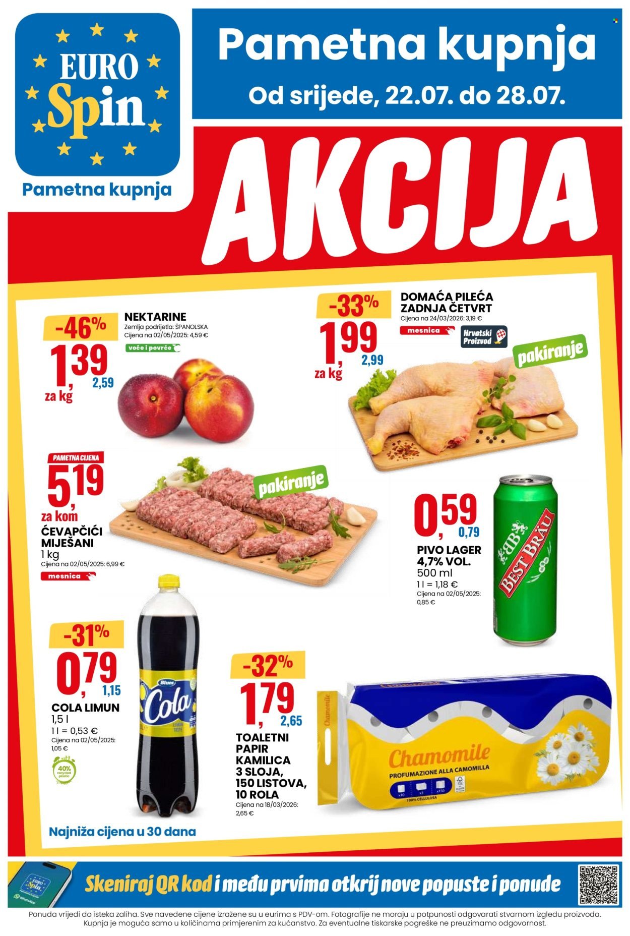 EUROSPIN katalog - Od srijede 22.07.2026.