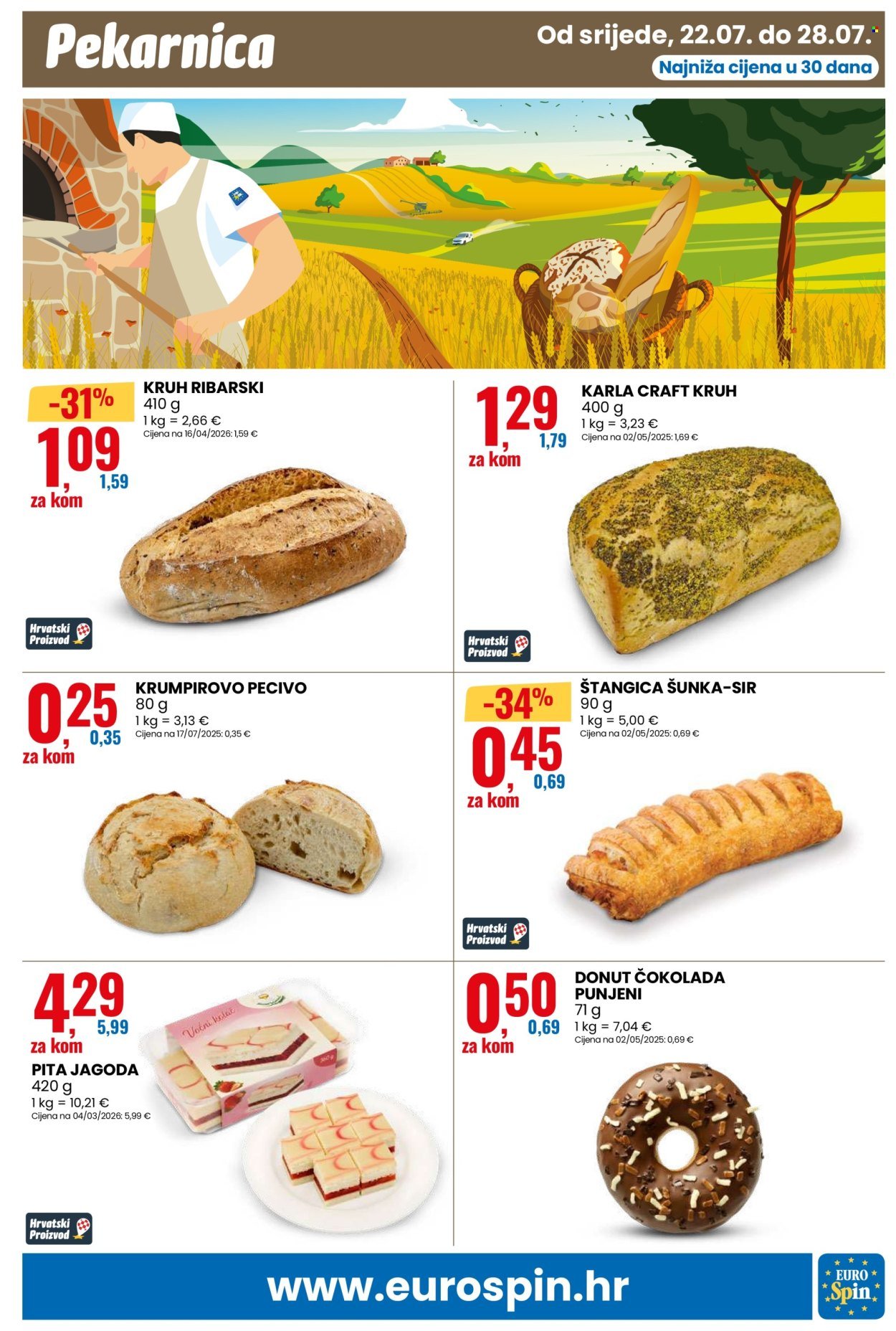 EUROSPIN katalog - Od srijede 22.07.2026.