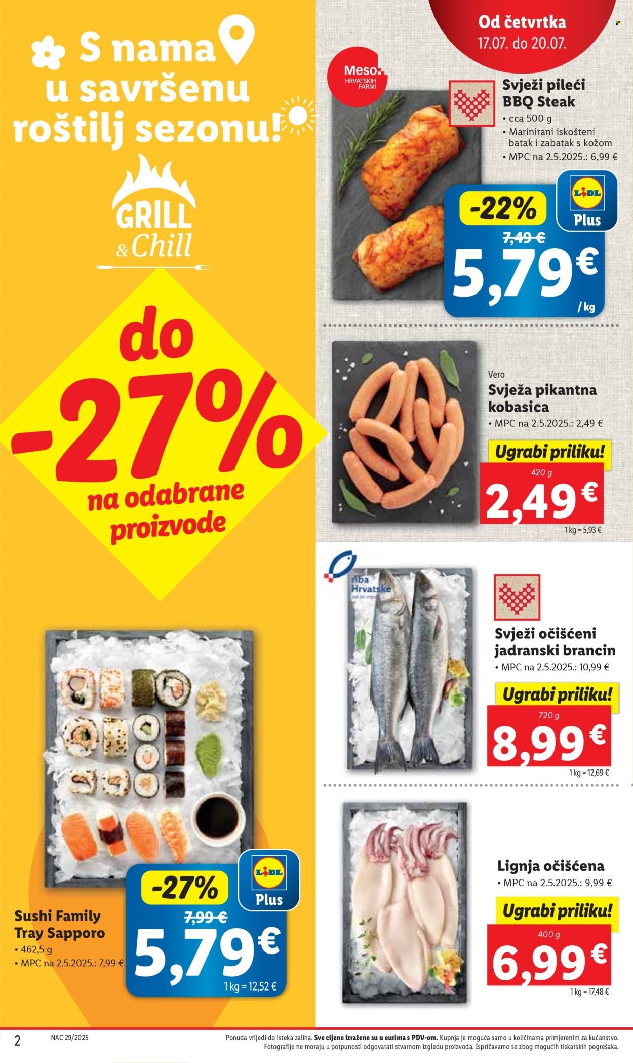 LIDL katalog - Od četvrtka 17.07.2025.