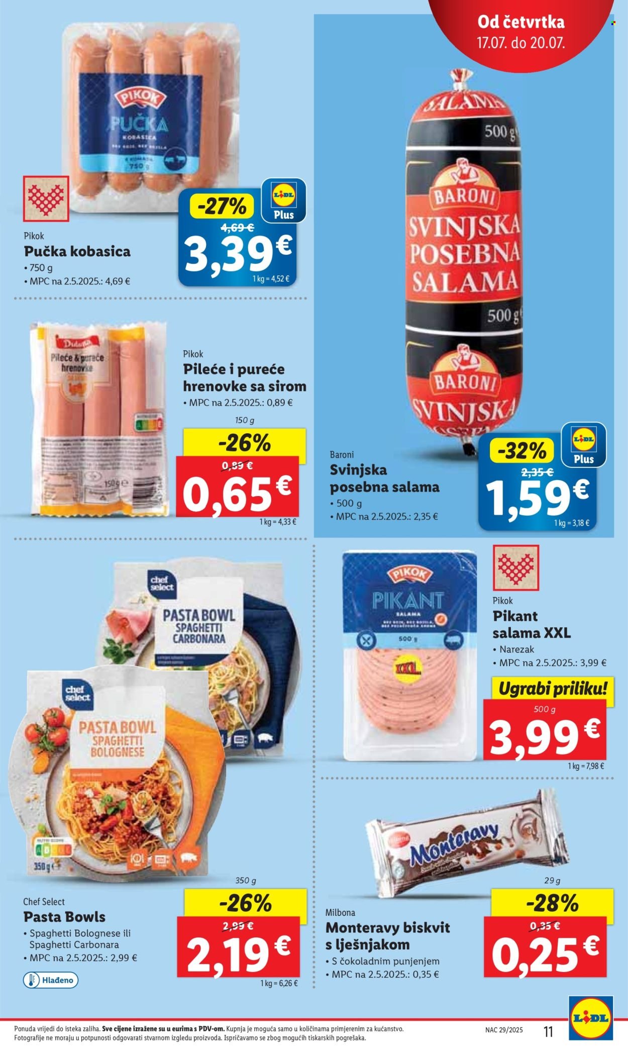 LIDL katalog - Od četvrtka 17.07.2025.