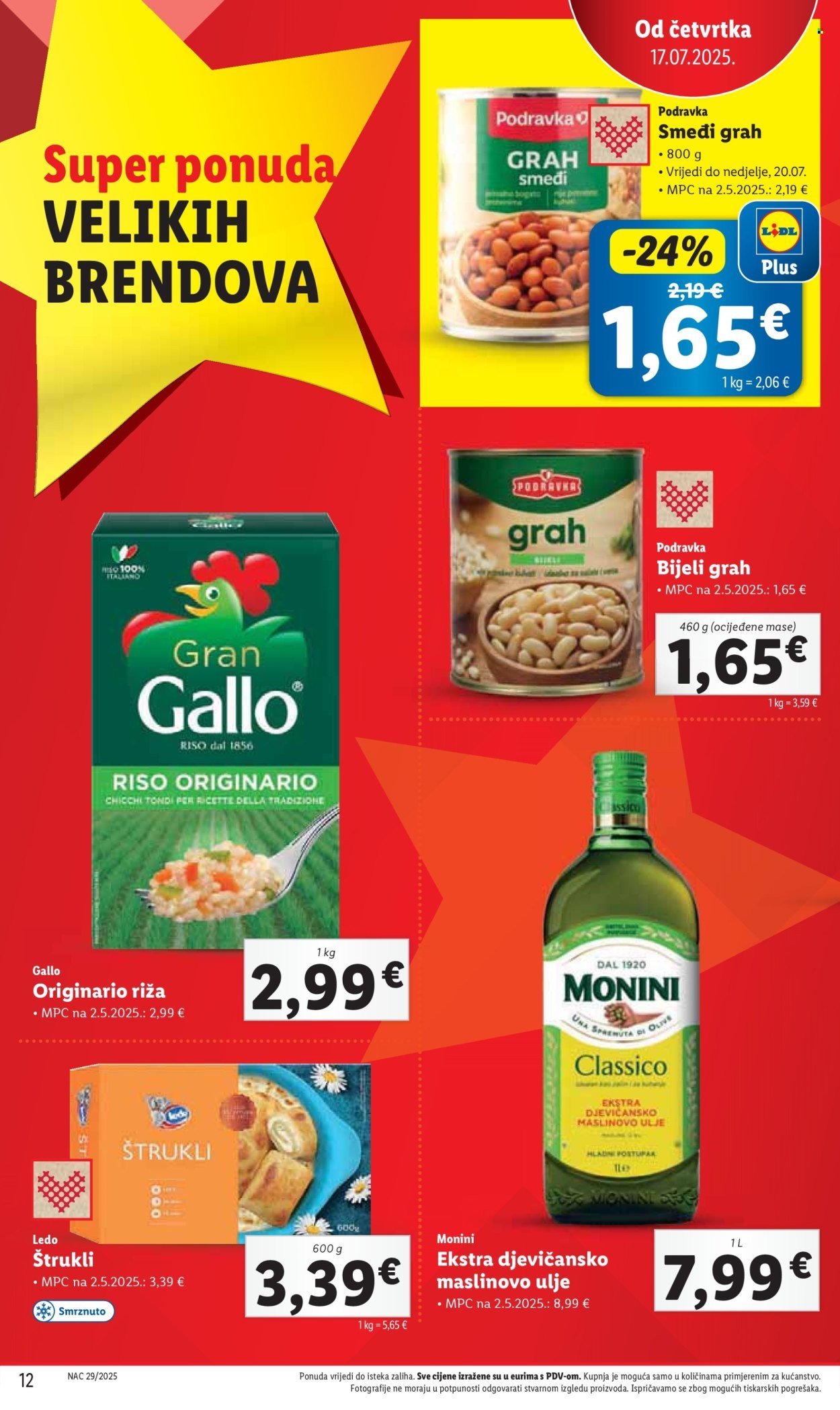 LIDL katalog - Od četvrtka 17.07.2025.