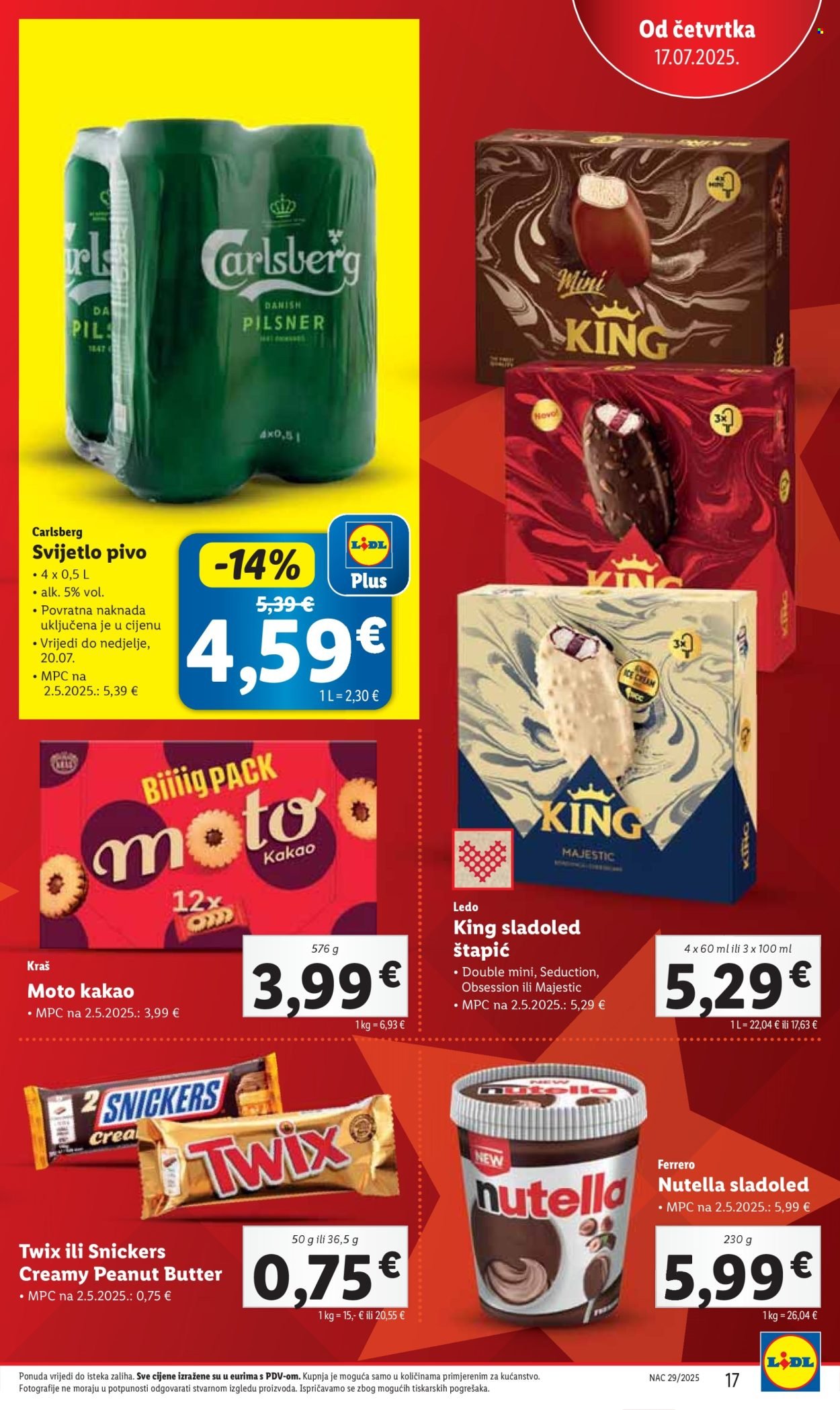LIDL katalog - Od četvrtka 17.07.2025.