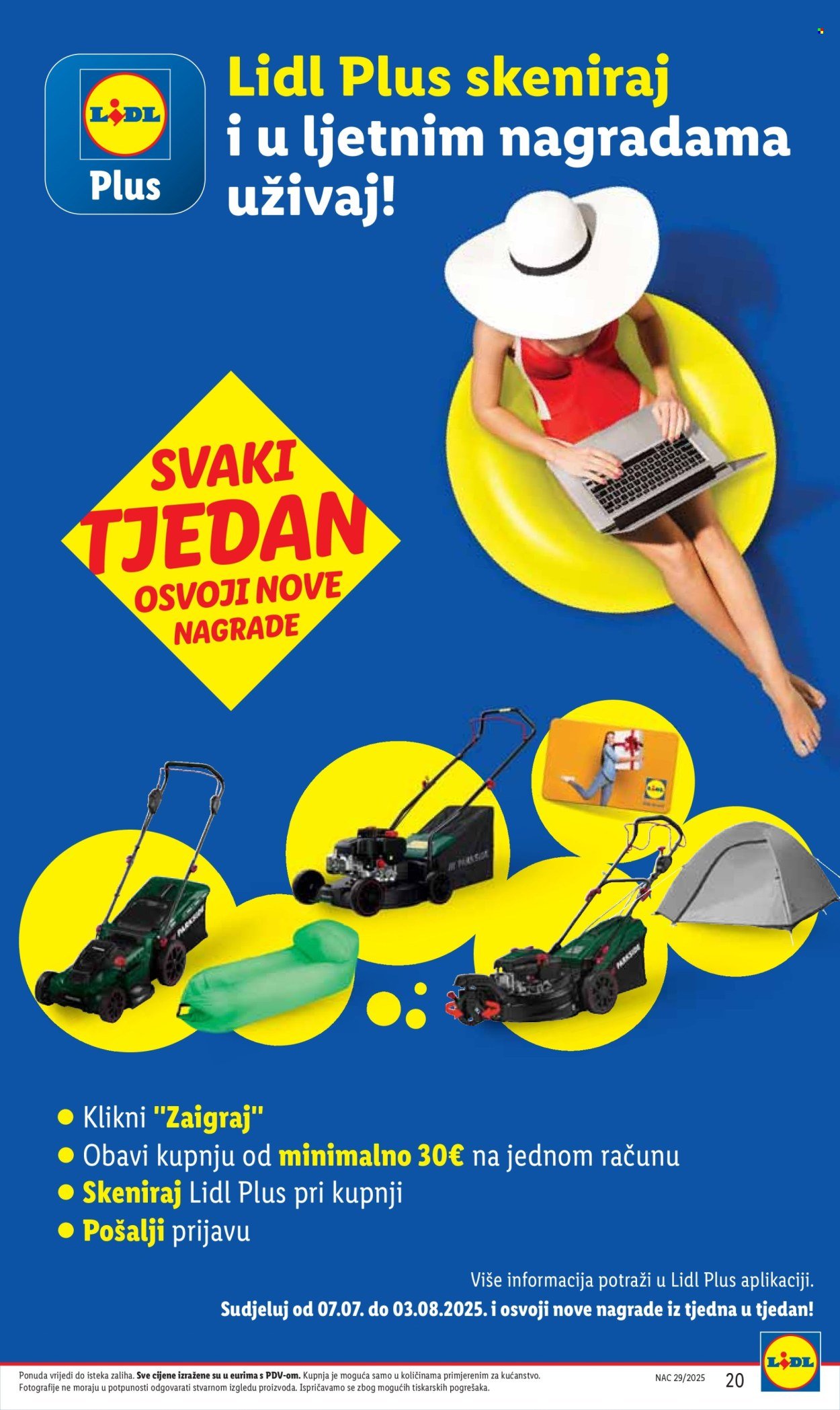 LIDL katalog - Od četvrtka 17.07.2025.