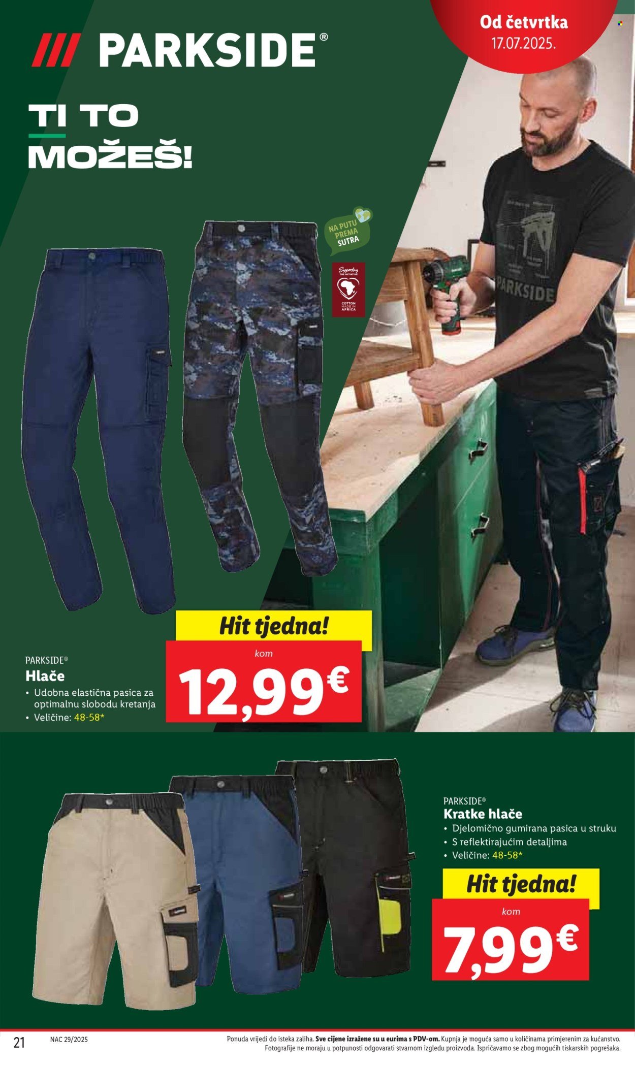 LIDL katalog - Od četvrtka 17.07.2025.