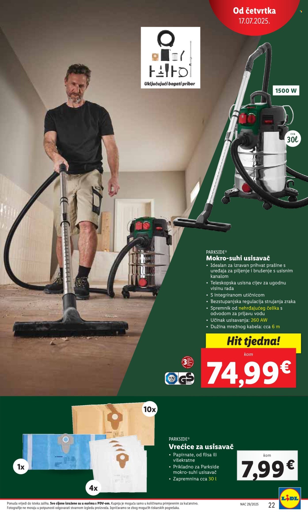 LIDL katalog - Od četvrtka 17.07.2025.