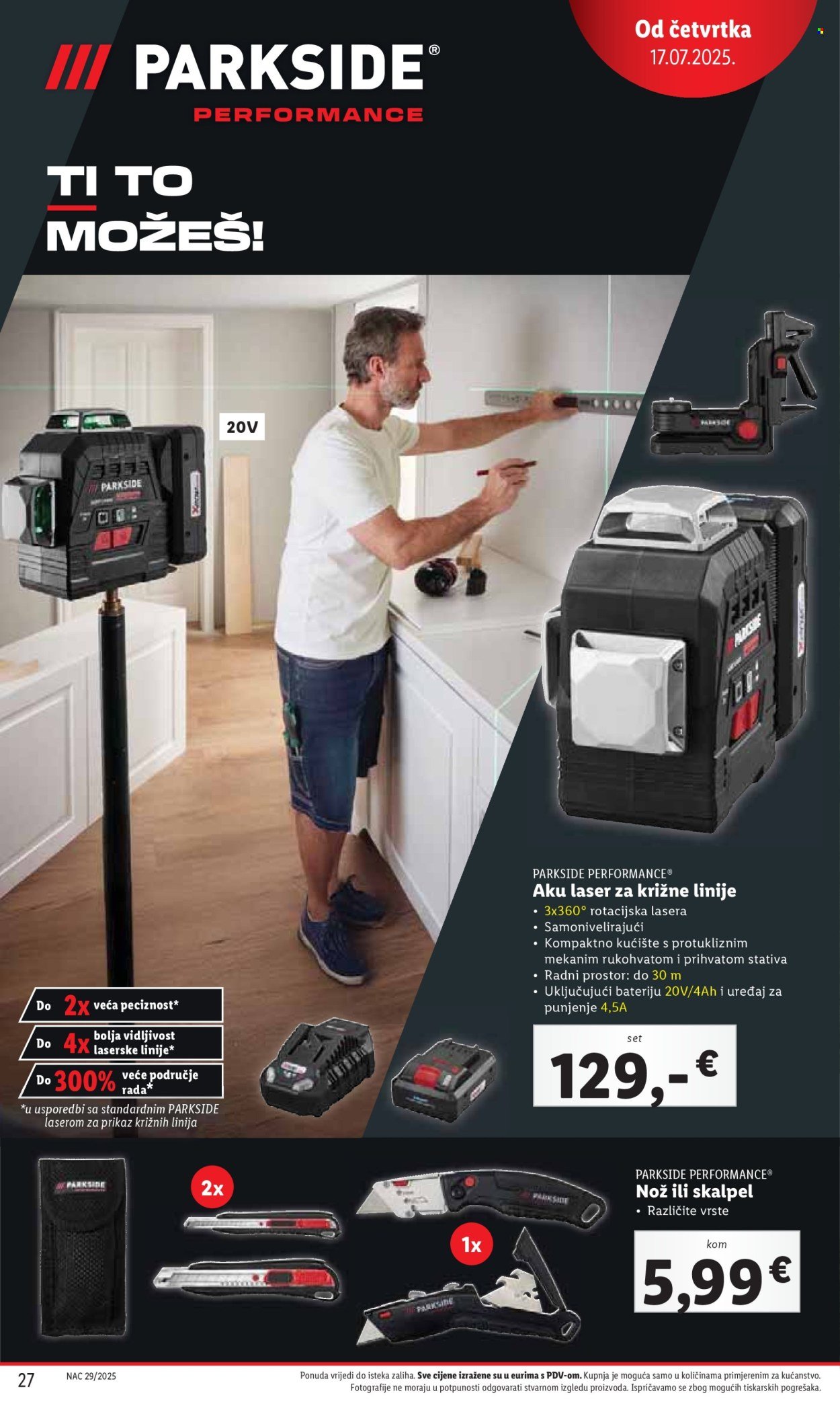 LIDL katalog - Od četvrtka 17.07.2025.