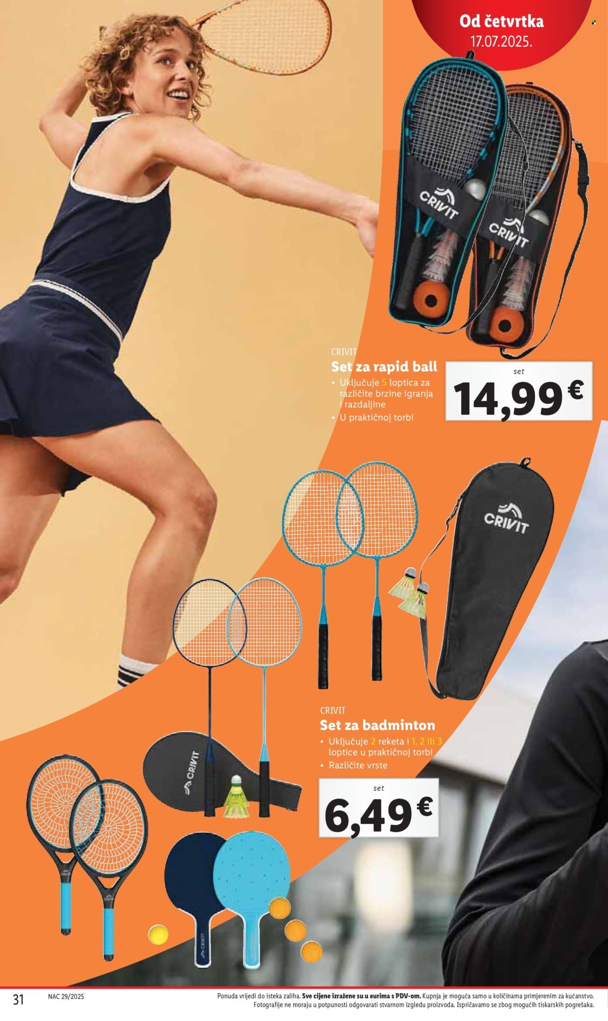 LIDL katalog - Od četvrtka 17.07.2025.