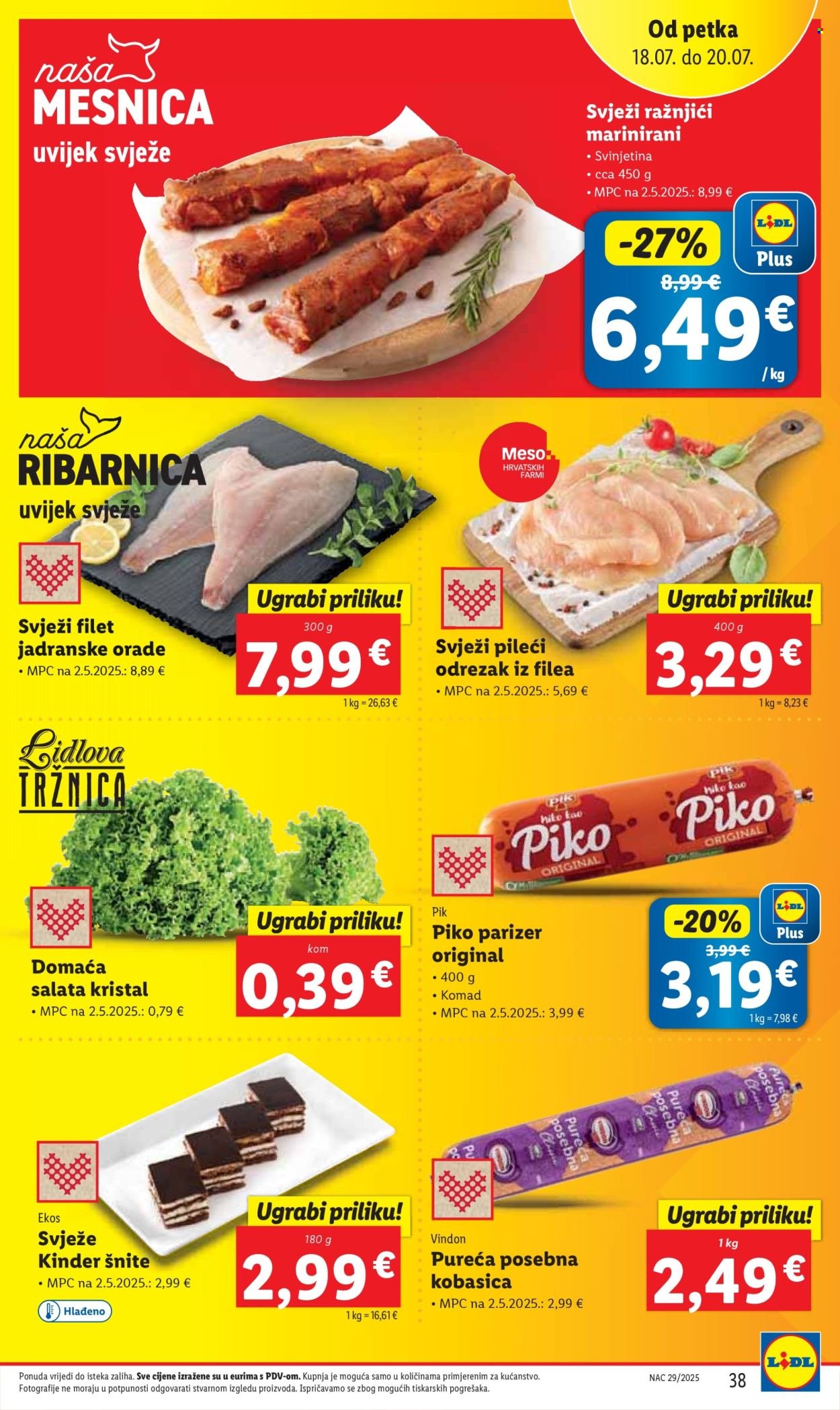 LIDL katalog - Od četvrtka 17.07.2025.