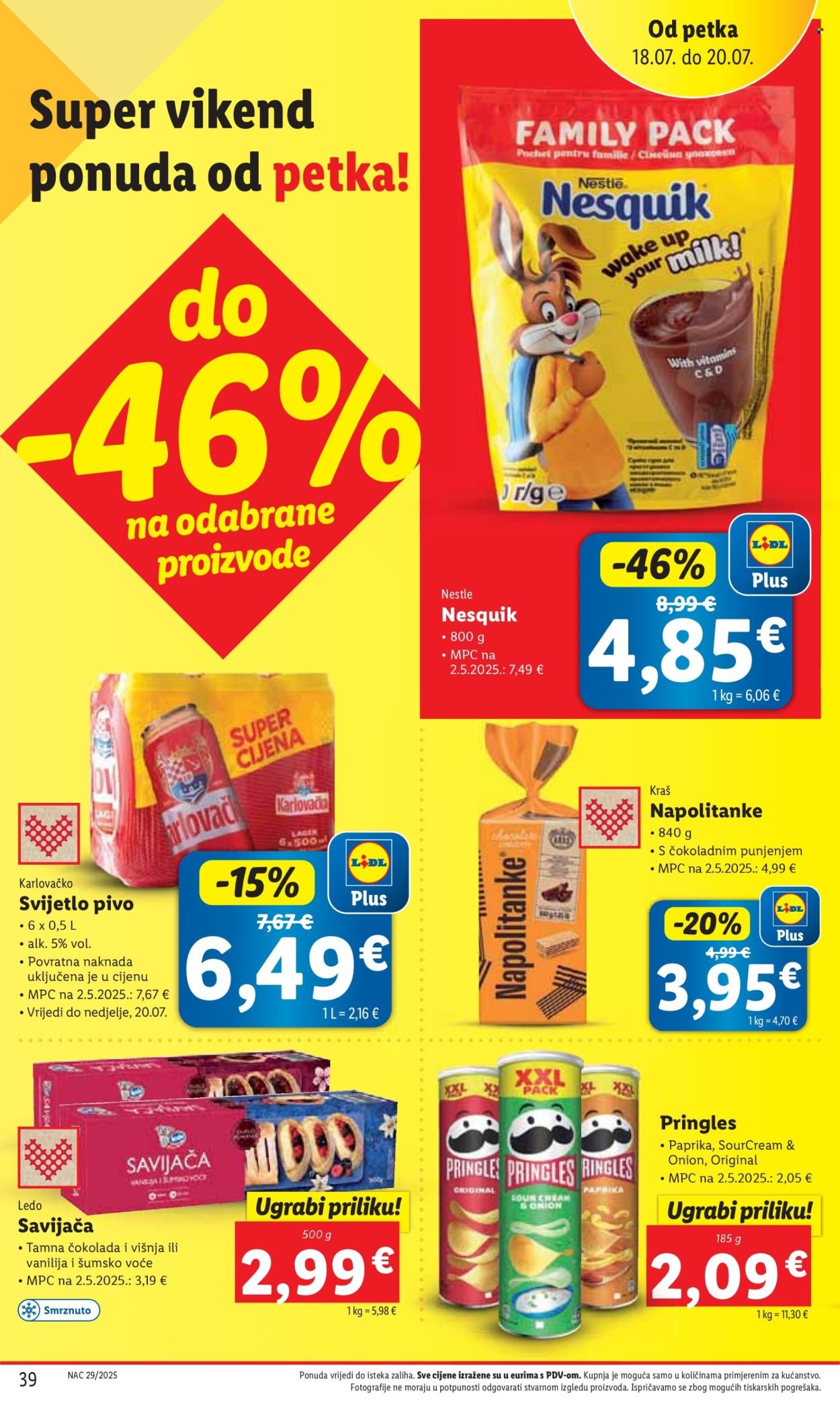 LIDL katalog - Od četvrtka 17.07.2025.