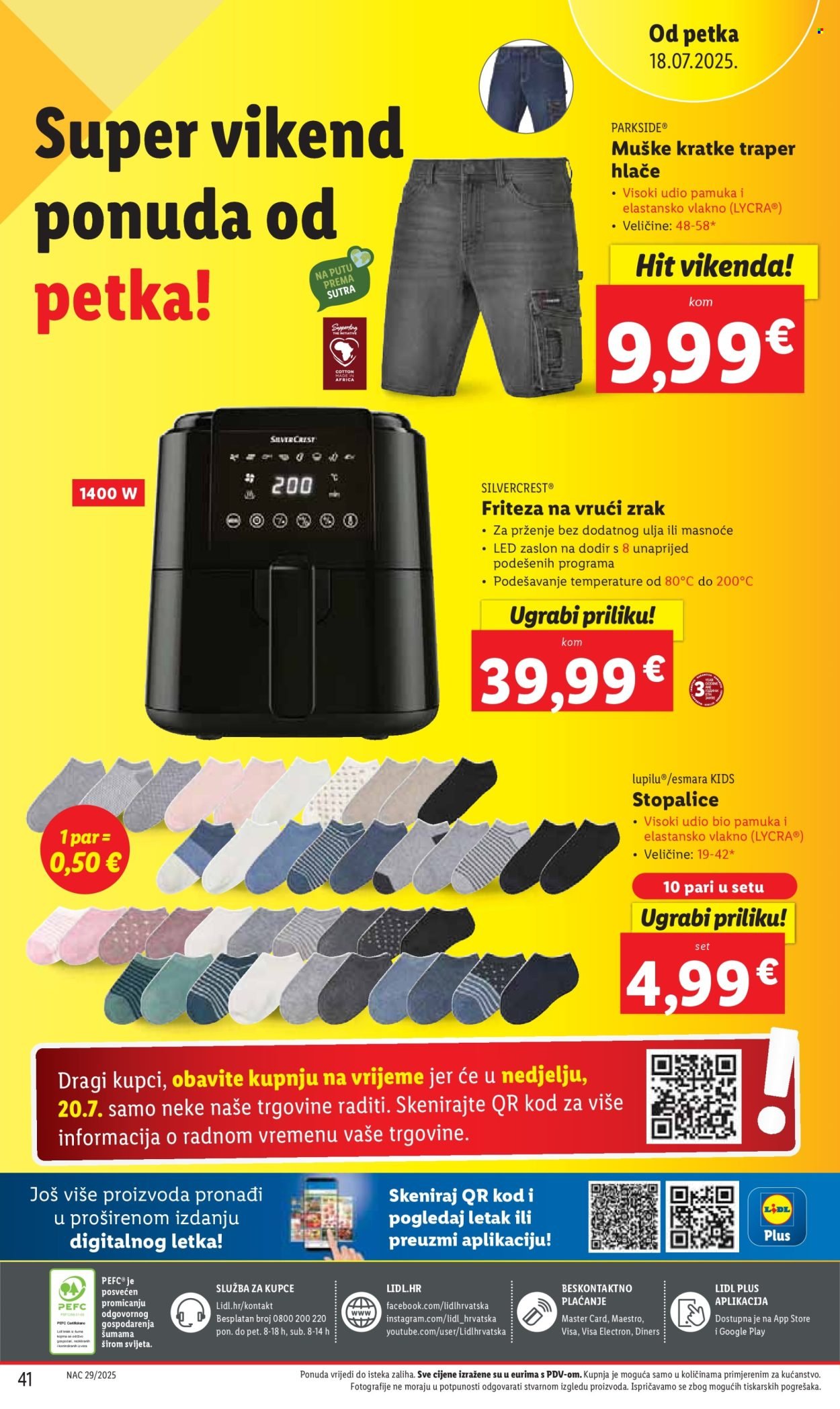 LIDL katalog - Od četvrtka 17.07.2025.