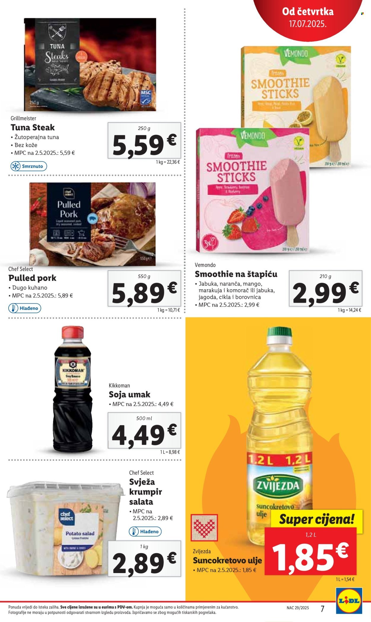 LIDL katalog - Od četvrtka 17.07.2025.