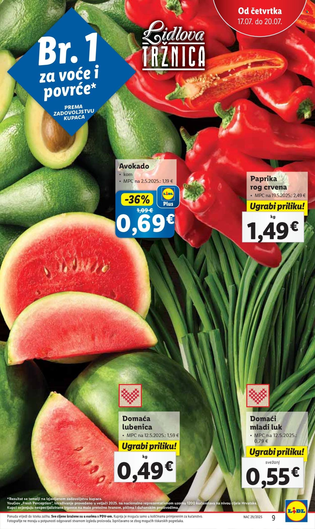 LIDL katalog - Od četvrtka 17.07.2025.