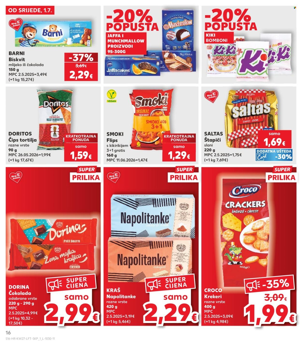 KAUFLAND katalog - ISTE CIJENE NA KOPNU I MORU