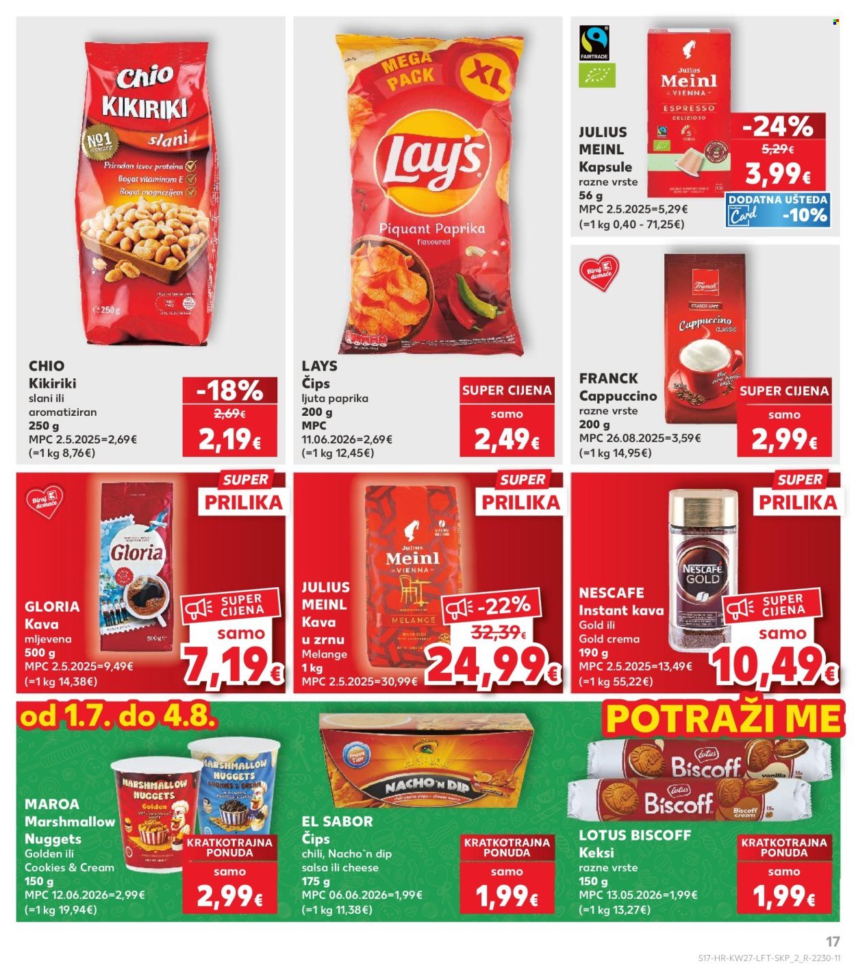 KAUFLAND katalog - ISTE CIJENE NA KOPNU I MORU