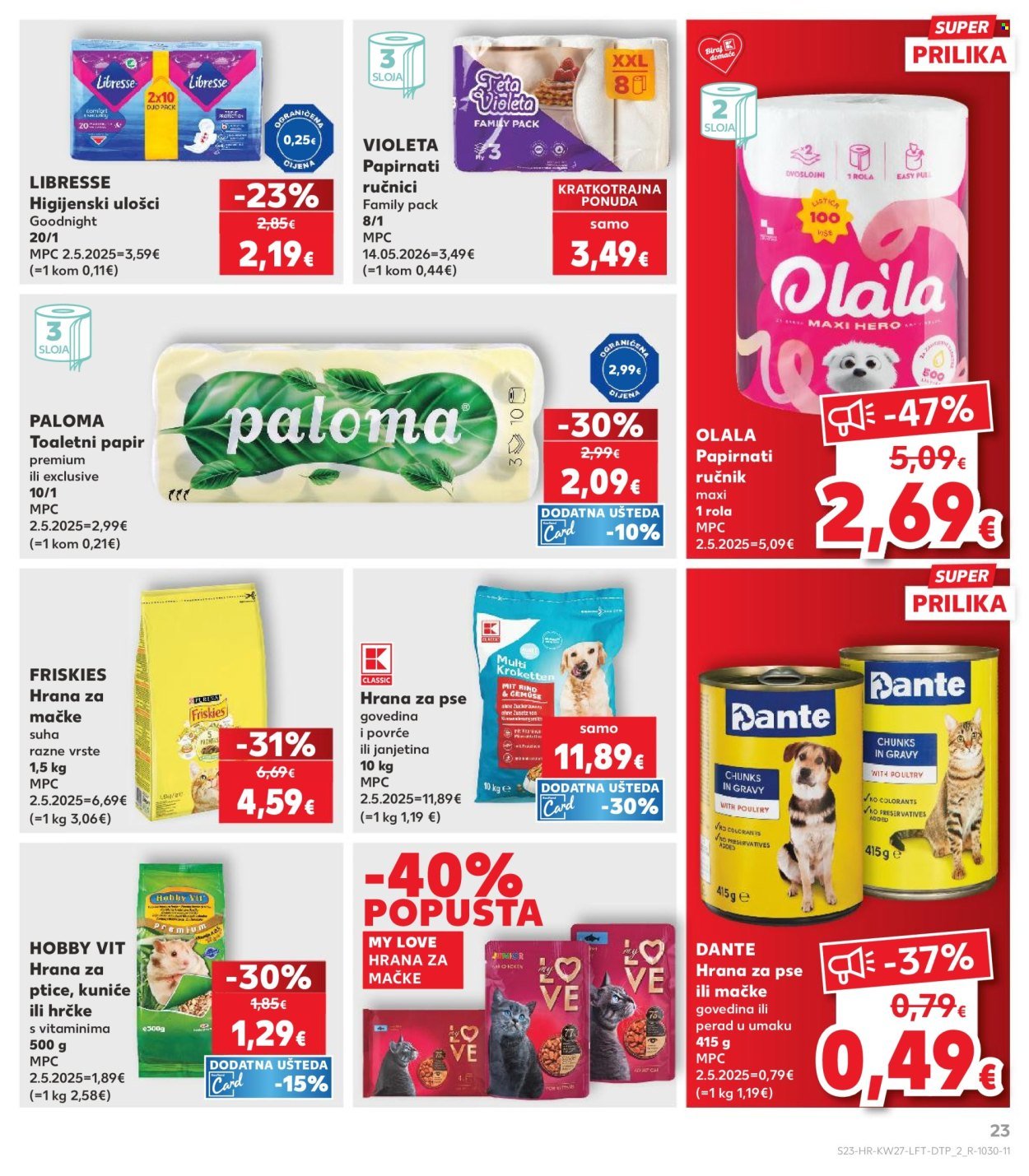 KAUFLAND katalog - ISTE CIJENE NA KOPNU I MORU