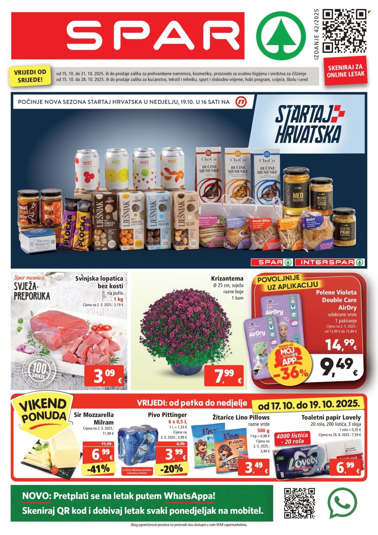 SPAR katalog - Od srijede 15.10.2025.