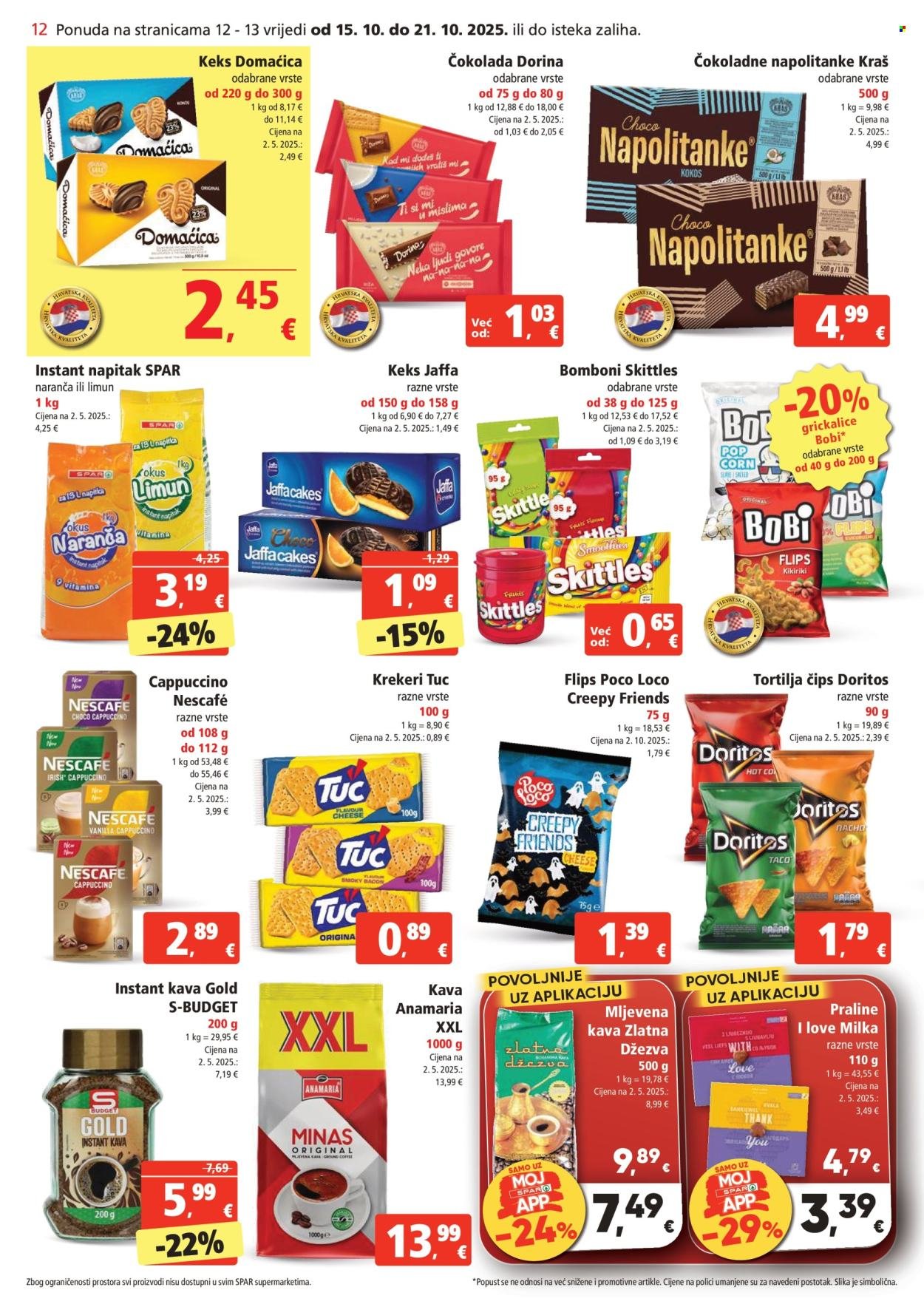 SPAR katalog - Od srijede 15.10.2025.