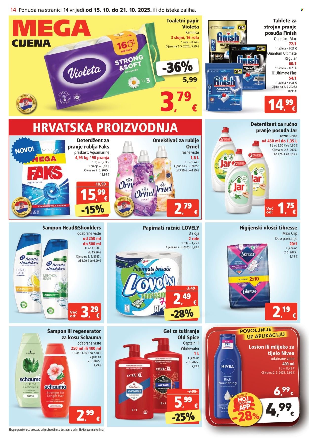 SPAR katalog - Od srijede 15.10.2025.