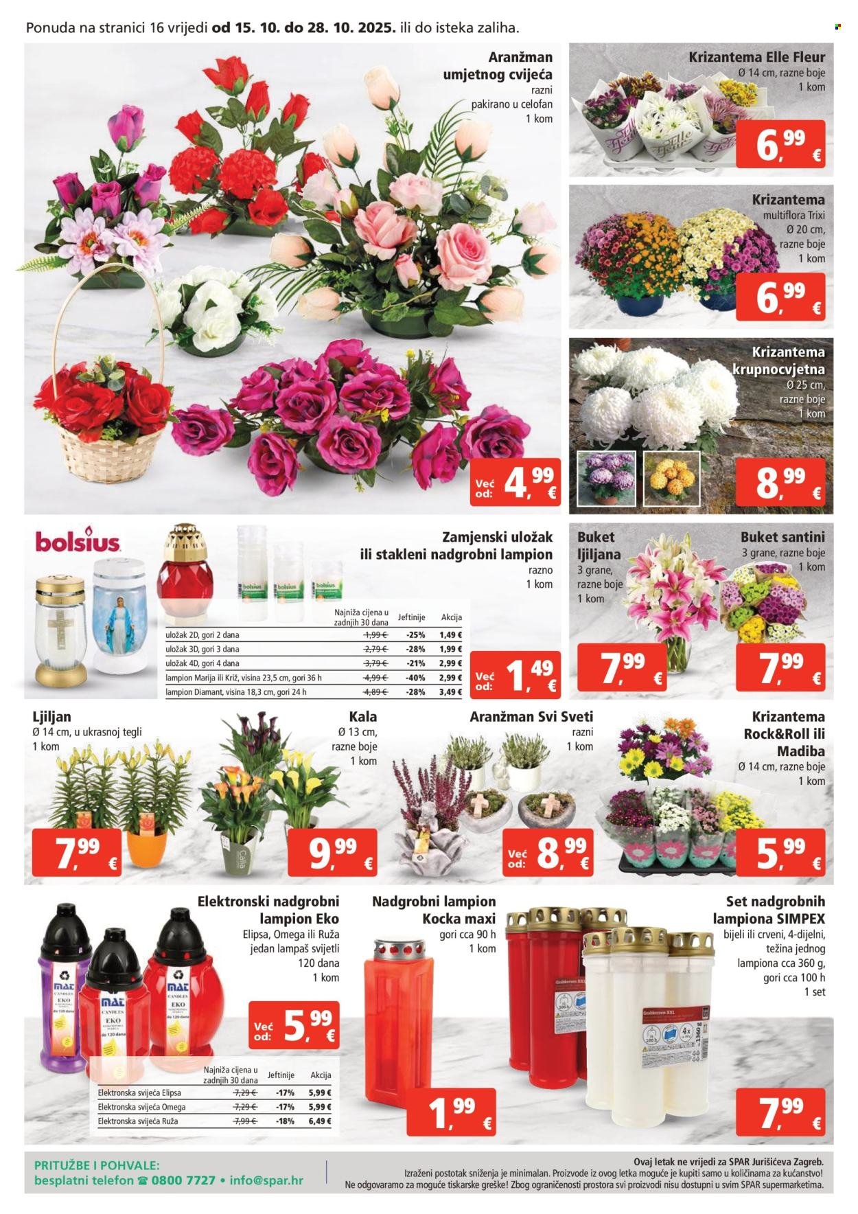 SPAR katalog - Od srijede 15.10.2025.