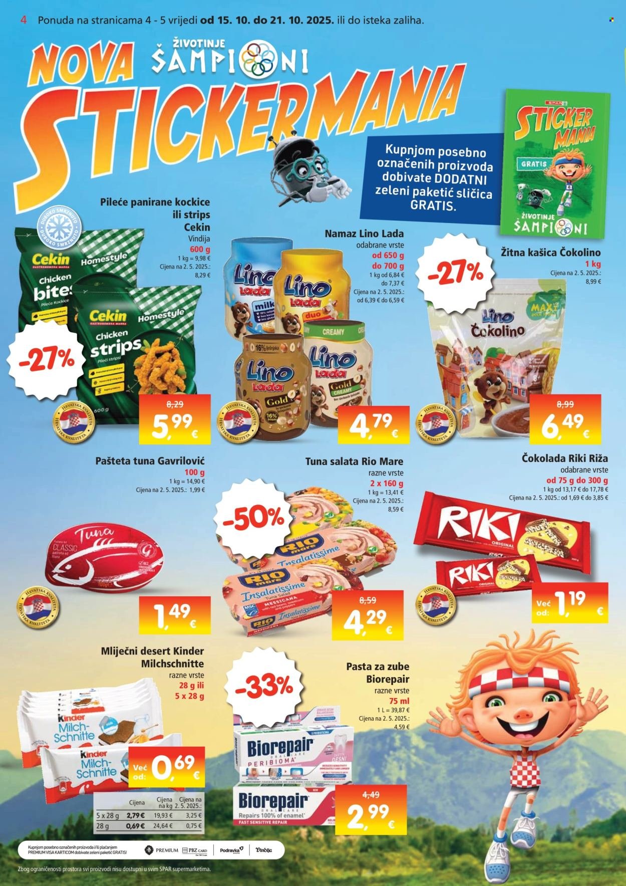SPAR katalog - Od srijede 15.10.2025.