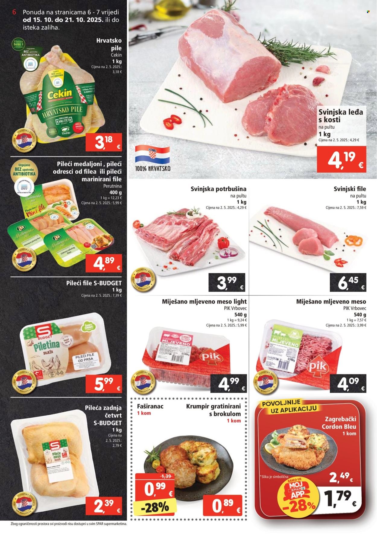 SPAR katalog - Od srijede 15.10.2025.
