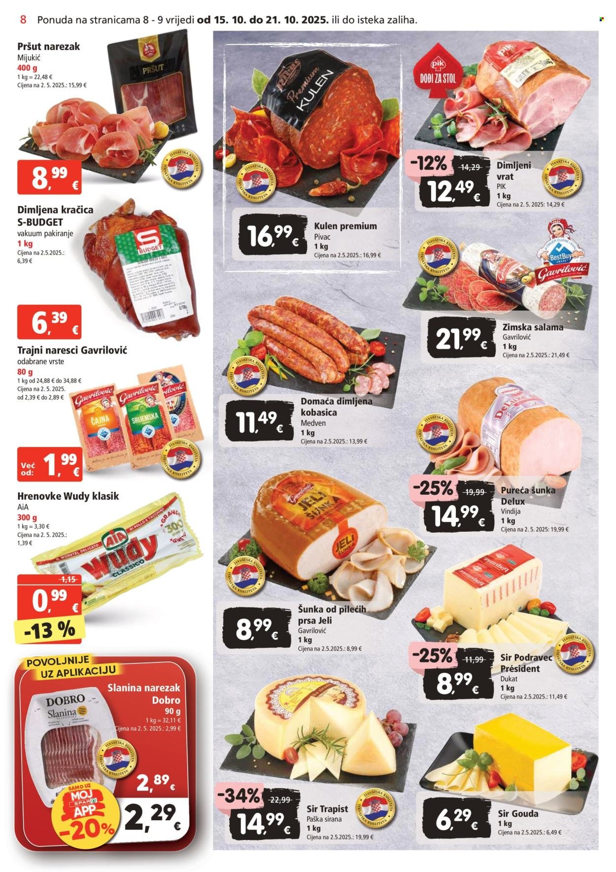 SPAR katalog - Od srijede 15.10.2025.