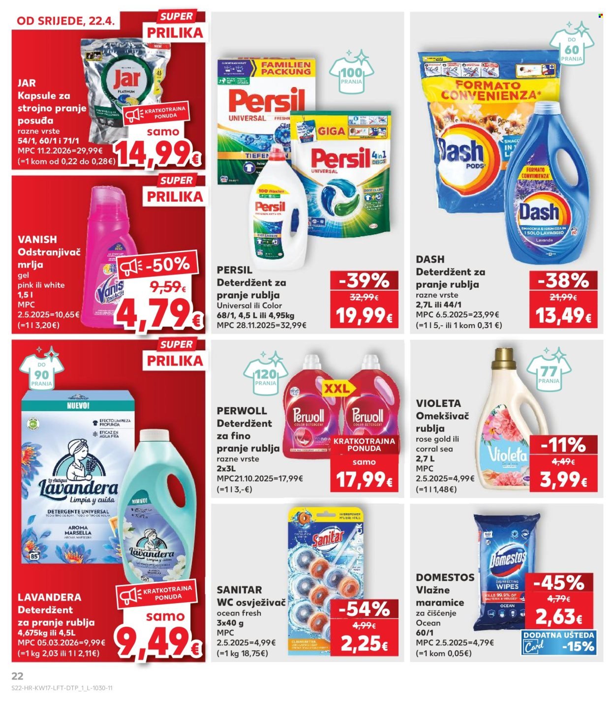 KAUFLAND katalog - Od srijede 22.04.2026.
