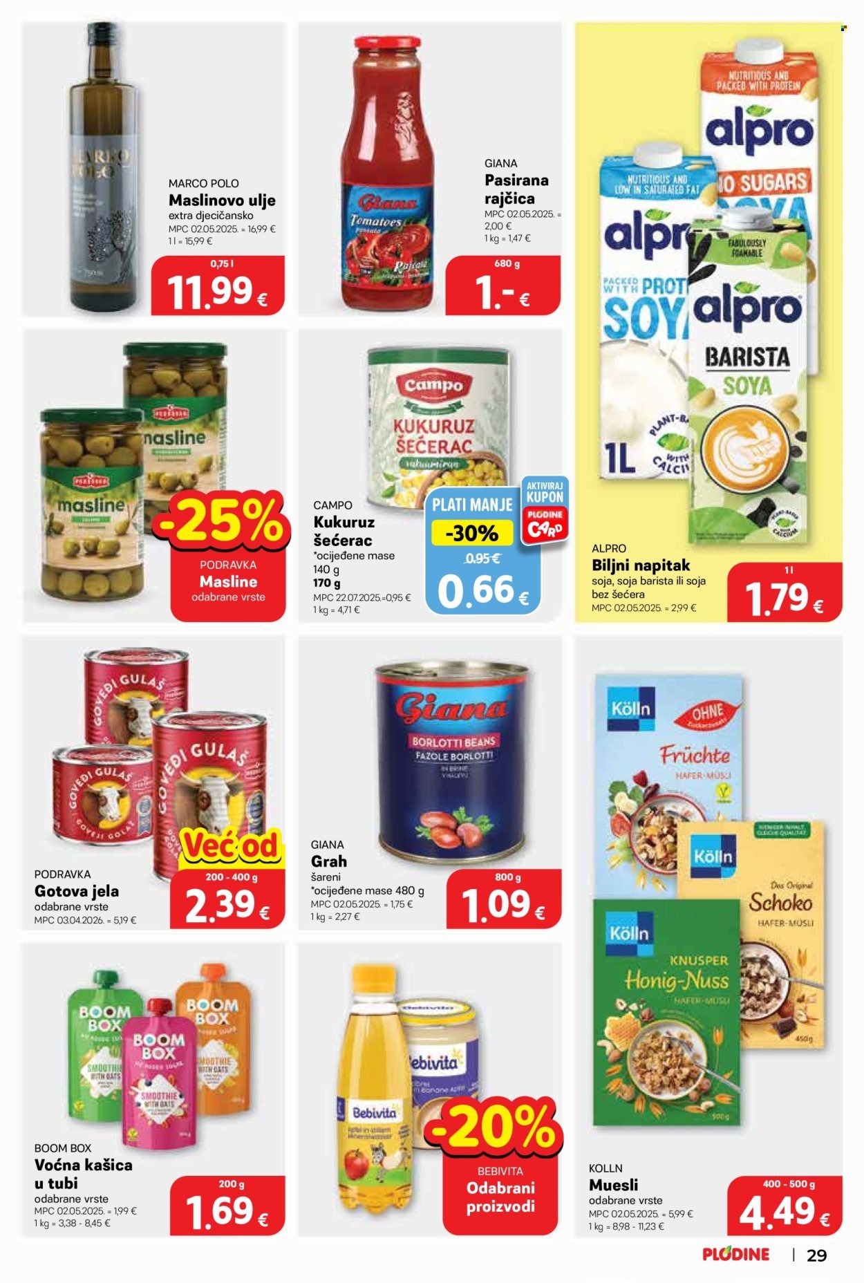 PLODINE katalog - Uvijek od akcije