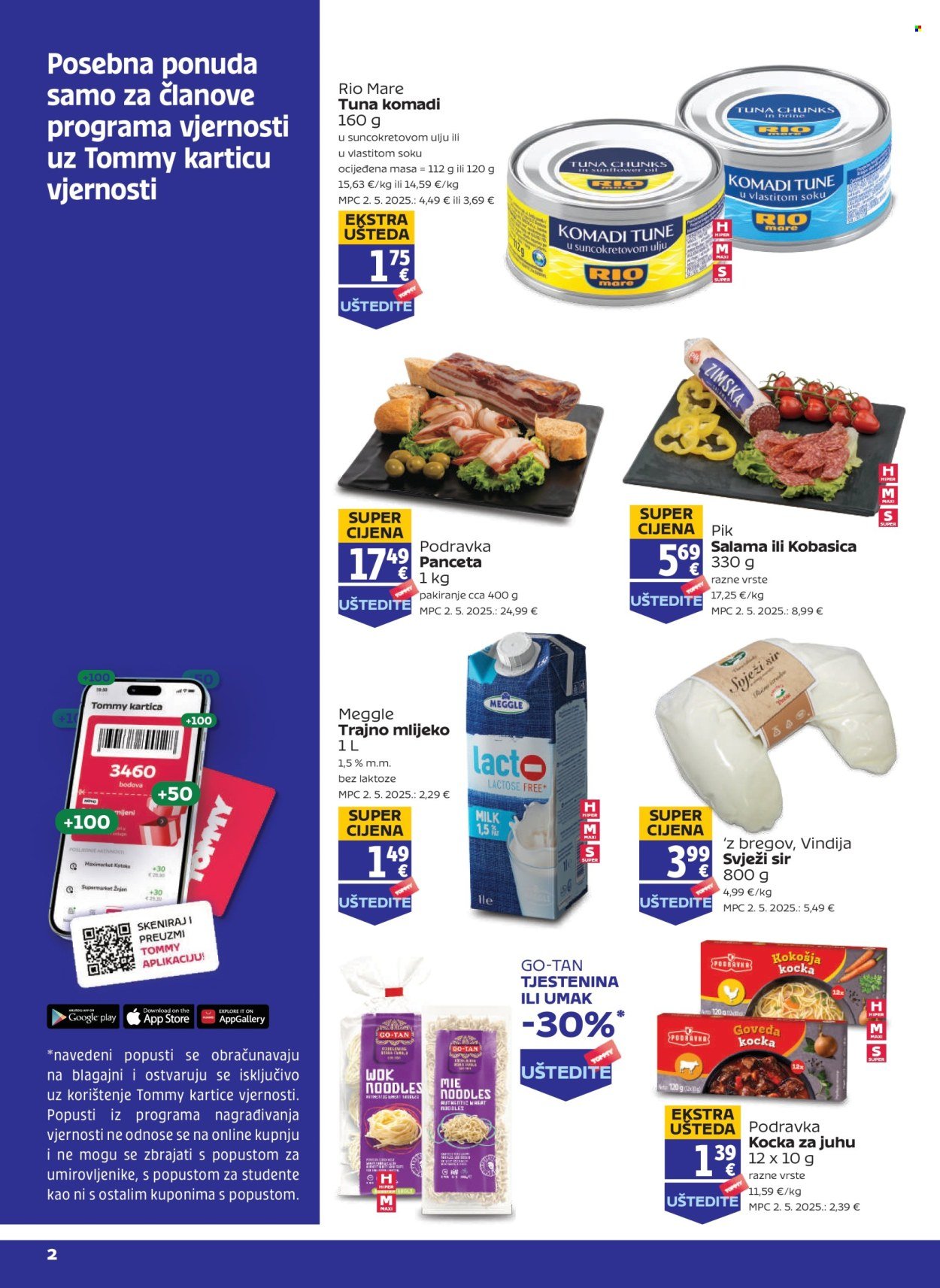 TOMMY katalog - Pogodnosti za Tommy vjerne članove