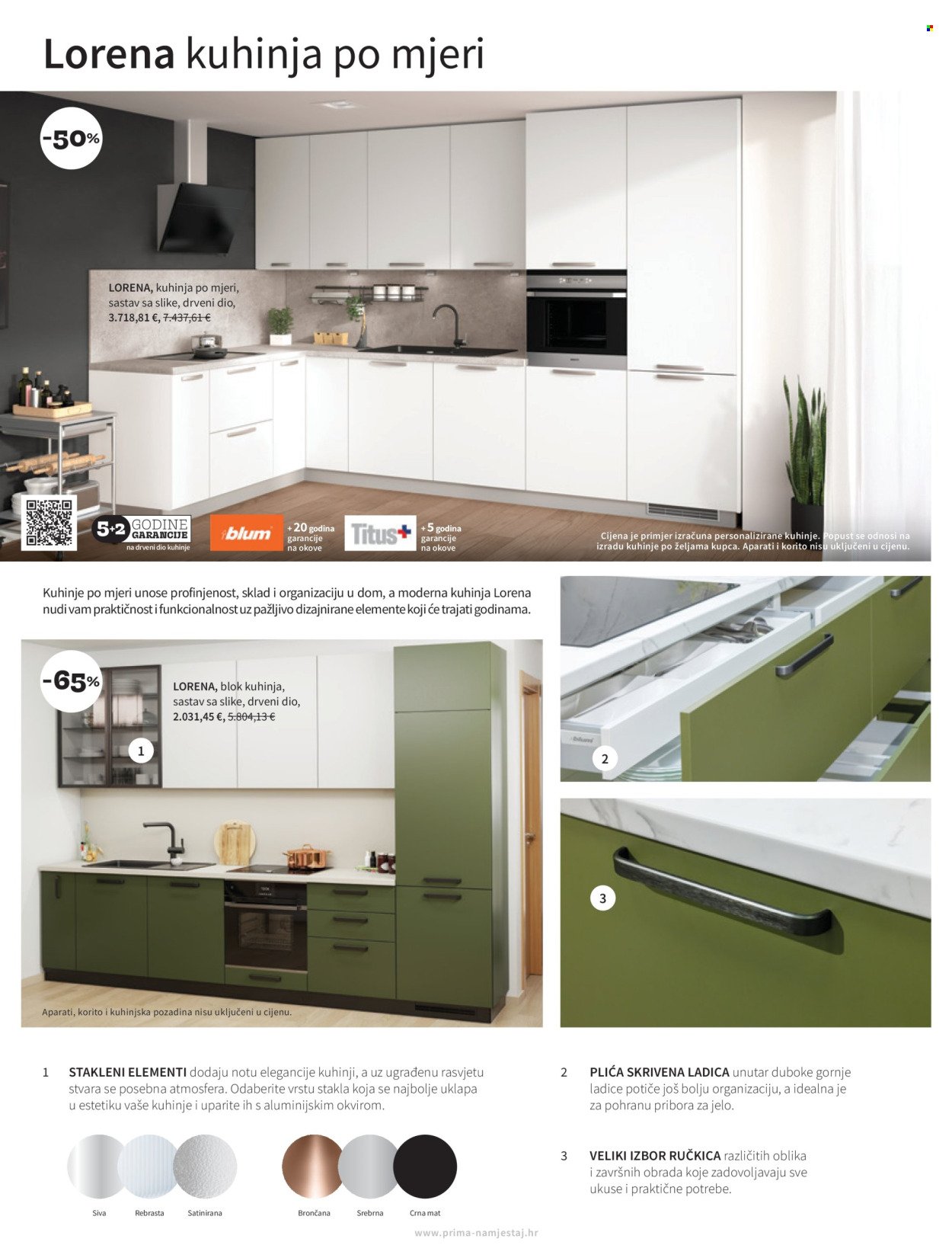 PRIMA katalog - Letak Kuhinje rujan 2025.